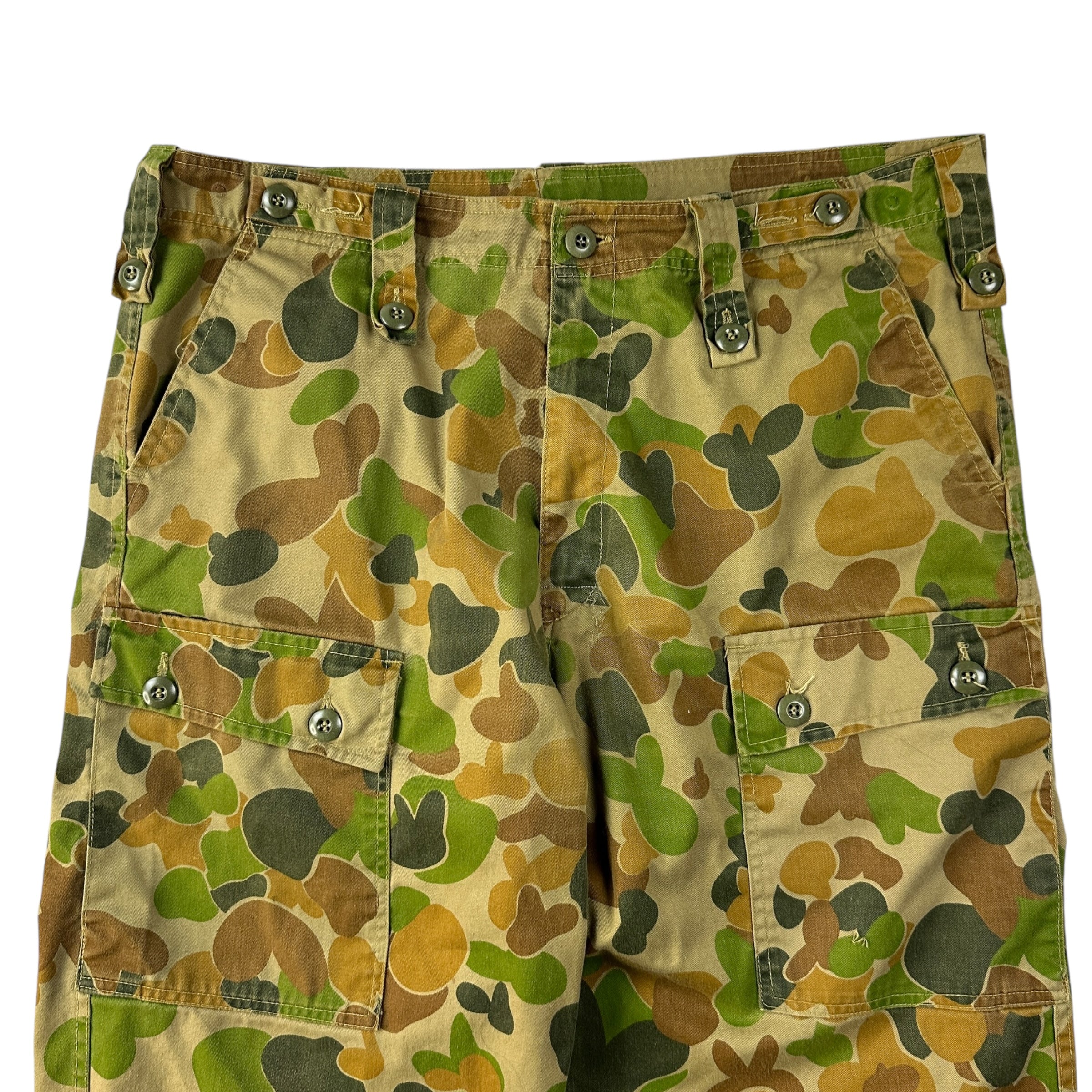 Vintage Military Camo Cargos Brown/Green