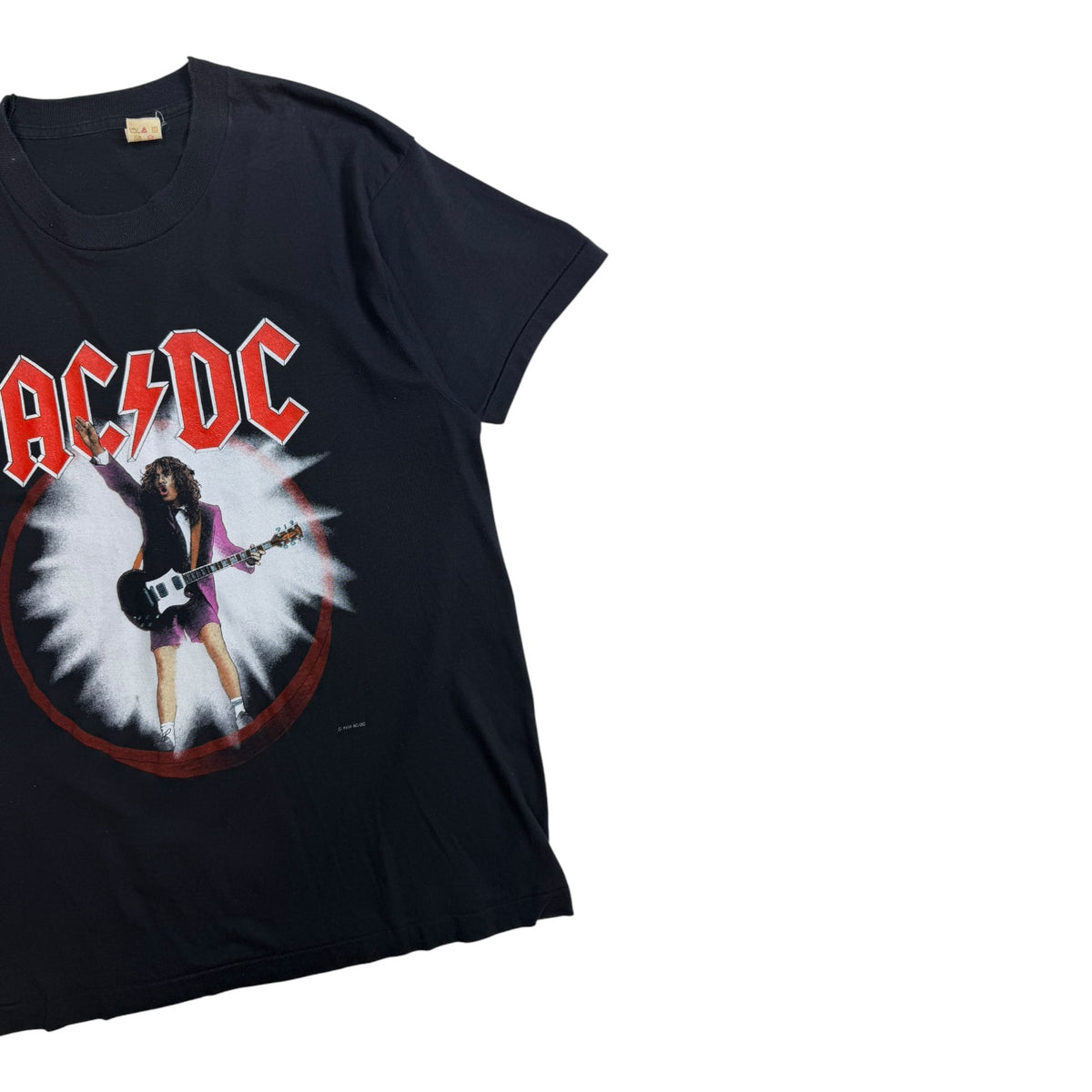 Vintage 1988 AC/DC "Blow Up Your Video" T-Shirt Black