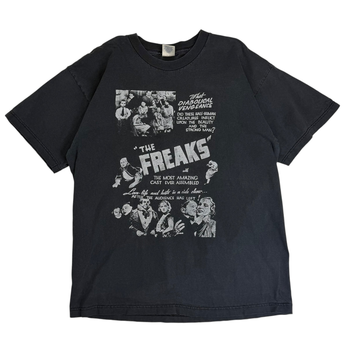 Vintage The Freaks 1932 Film Tee Black