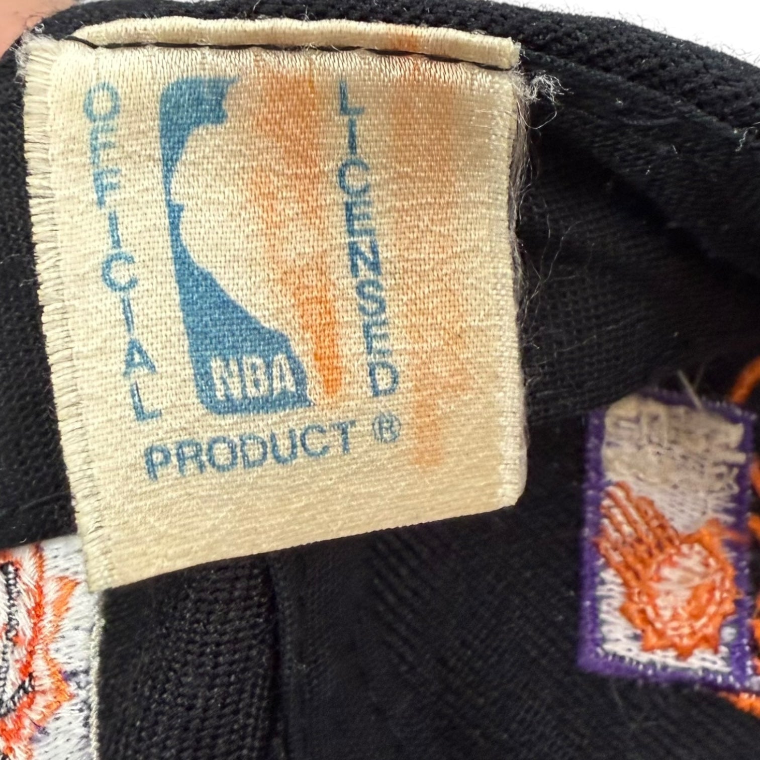 Vintage Phoenix Suns Snap Back Hat Black