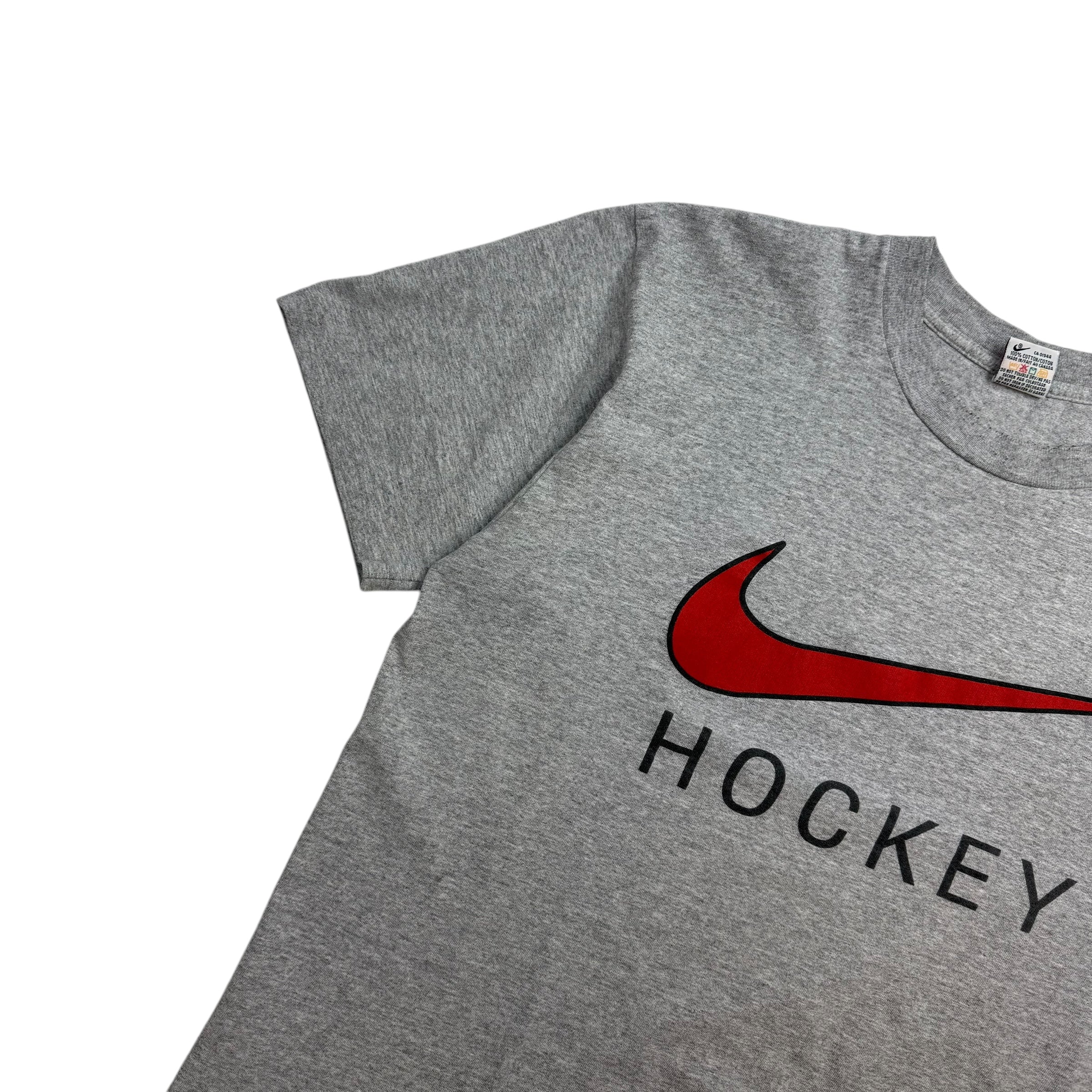 Vintage Nike Hockey Team Canada Tee Grey