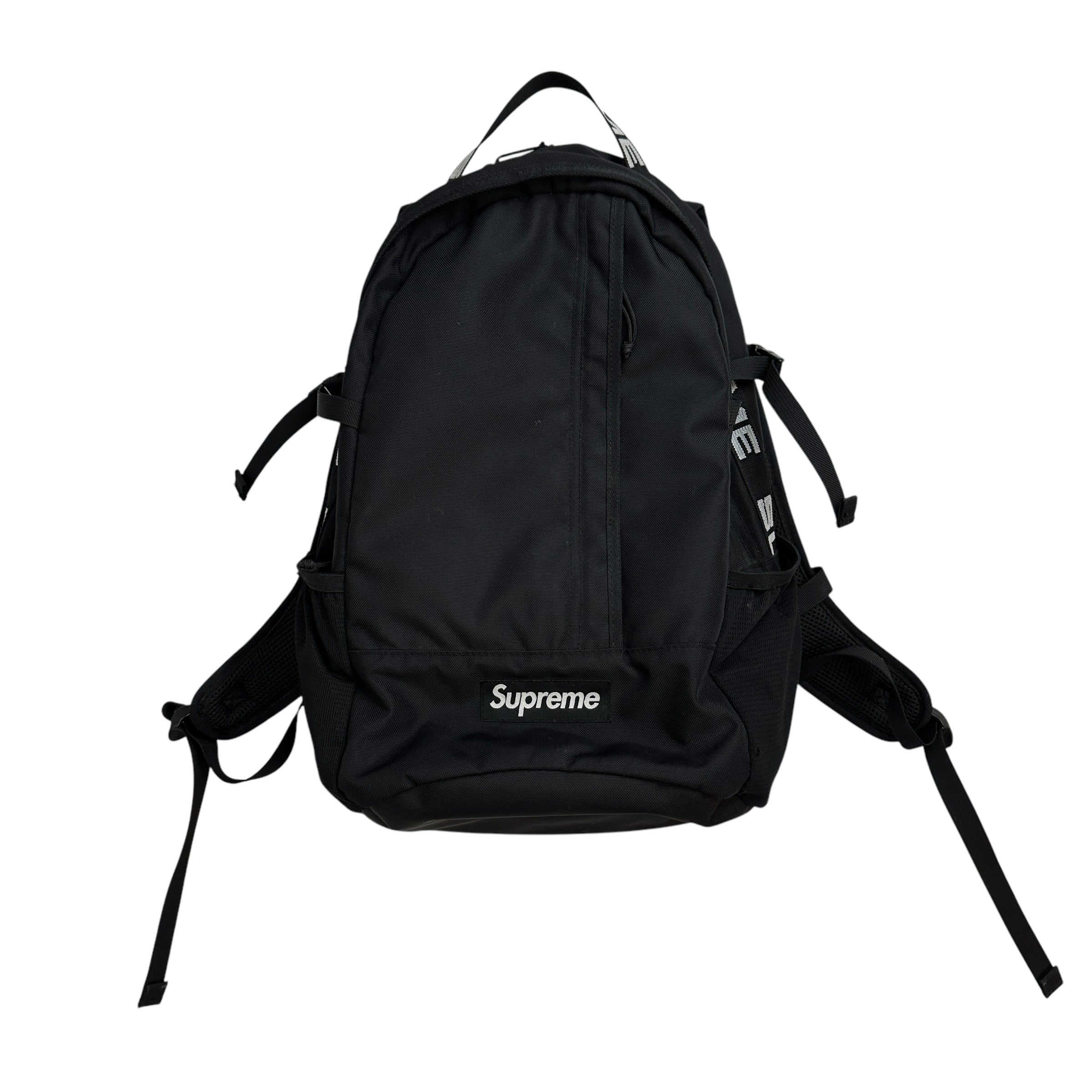 SS18 Supreme Black Backpack