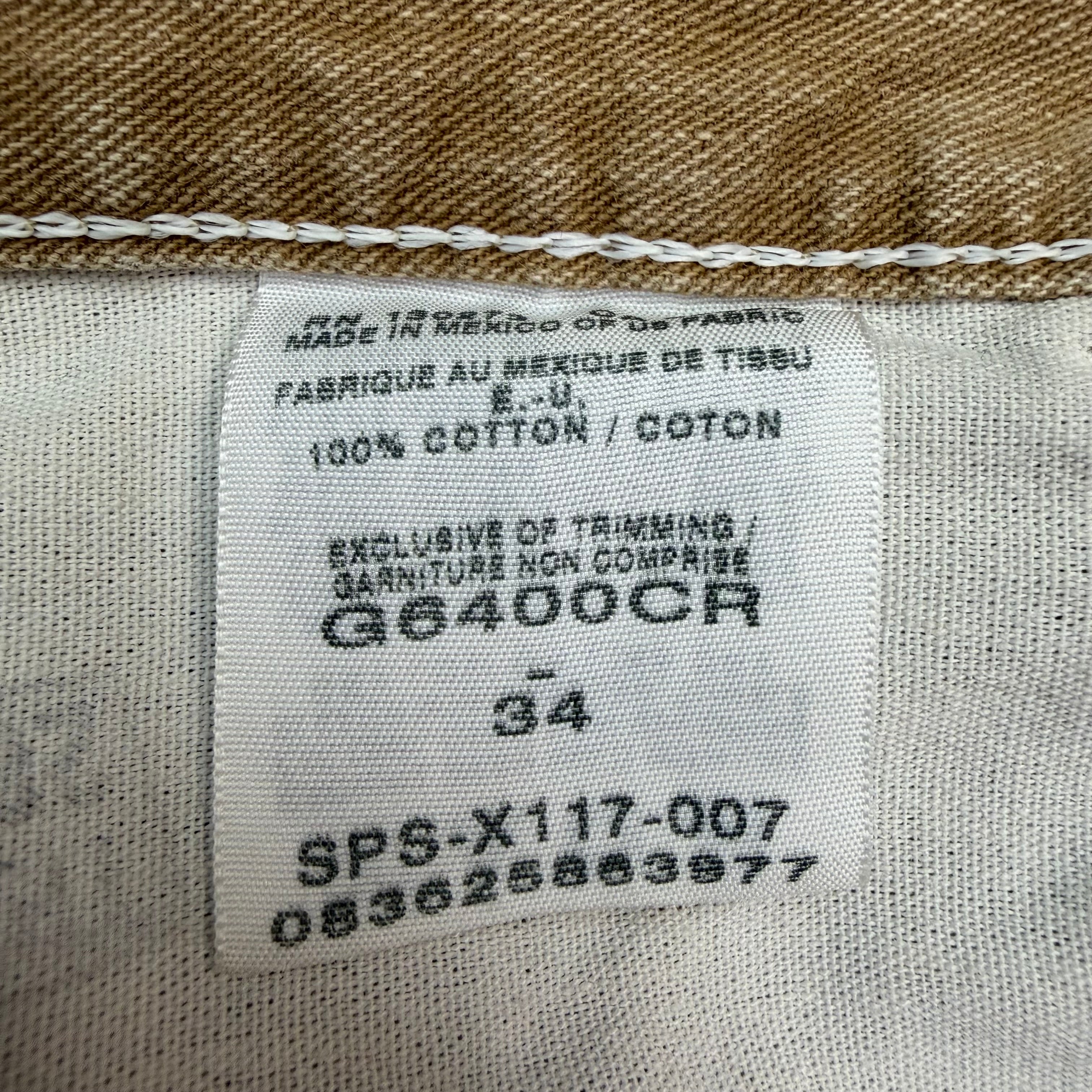 Vintage Wrangler Denim Shorts Tan