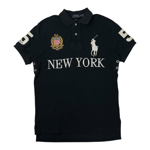 Vintage Polo Ralph Lauren New York Big Pony Black