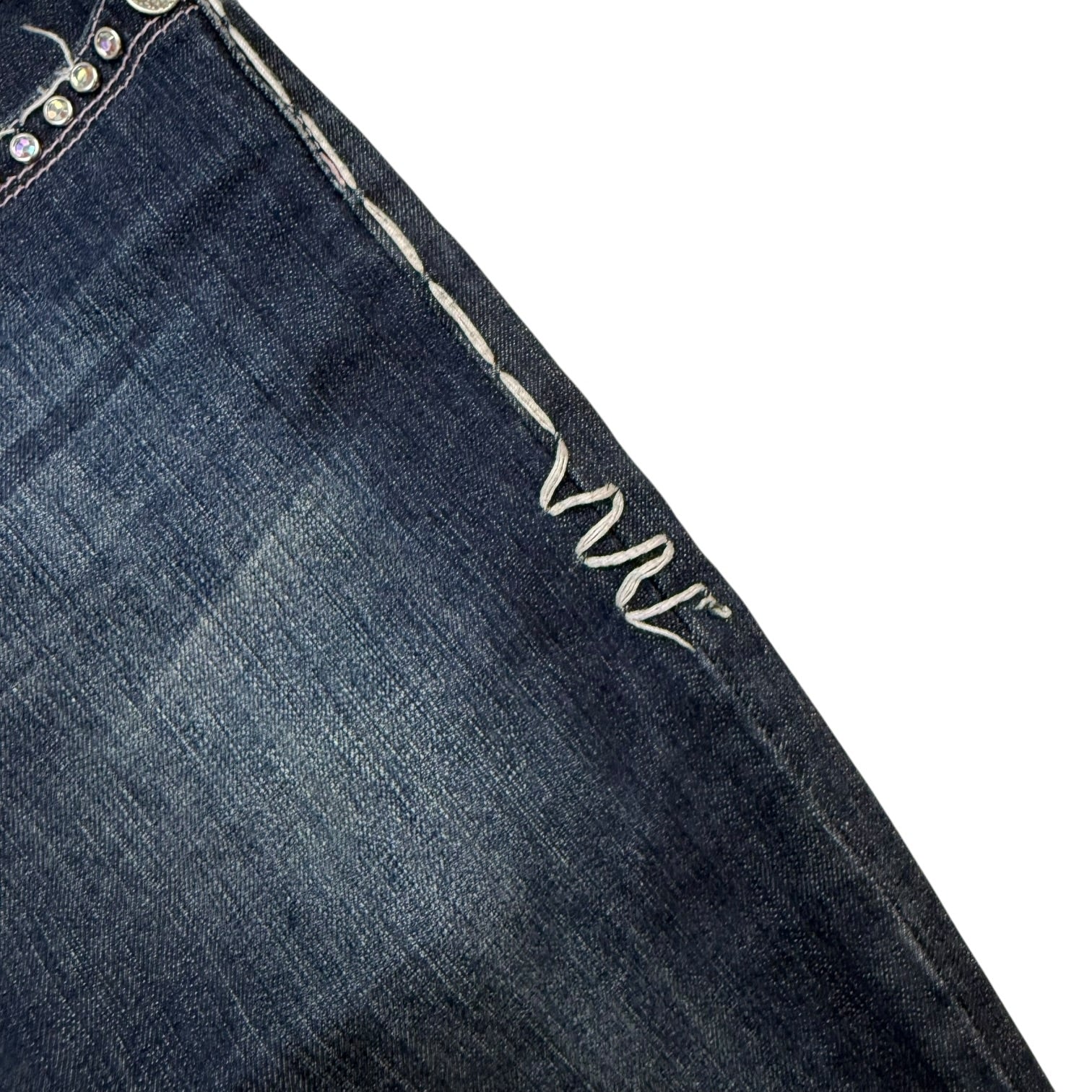 (W) Vintage Monica’s Jeans Denim Pants Dark Wash