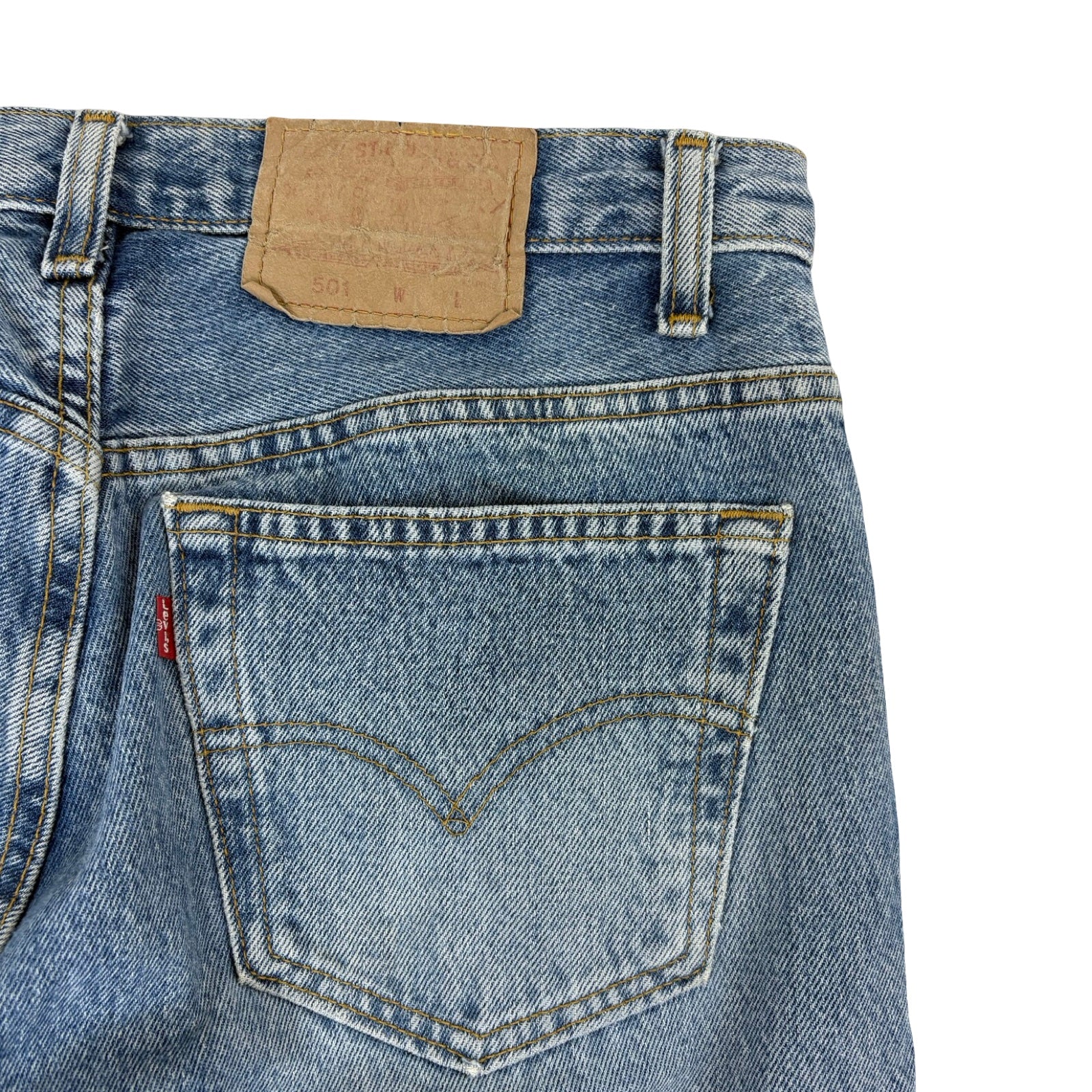 Vintage Levis 501 Medium Wash Denim