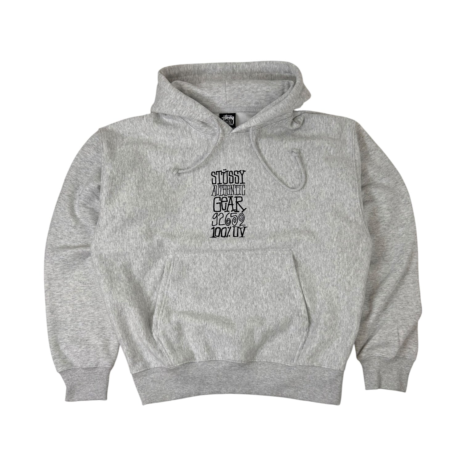 Stussy Authentic Gear Hoodie Ash Heather