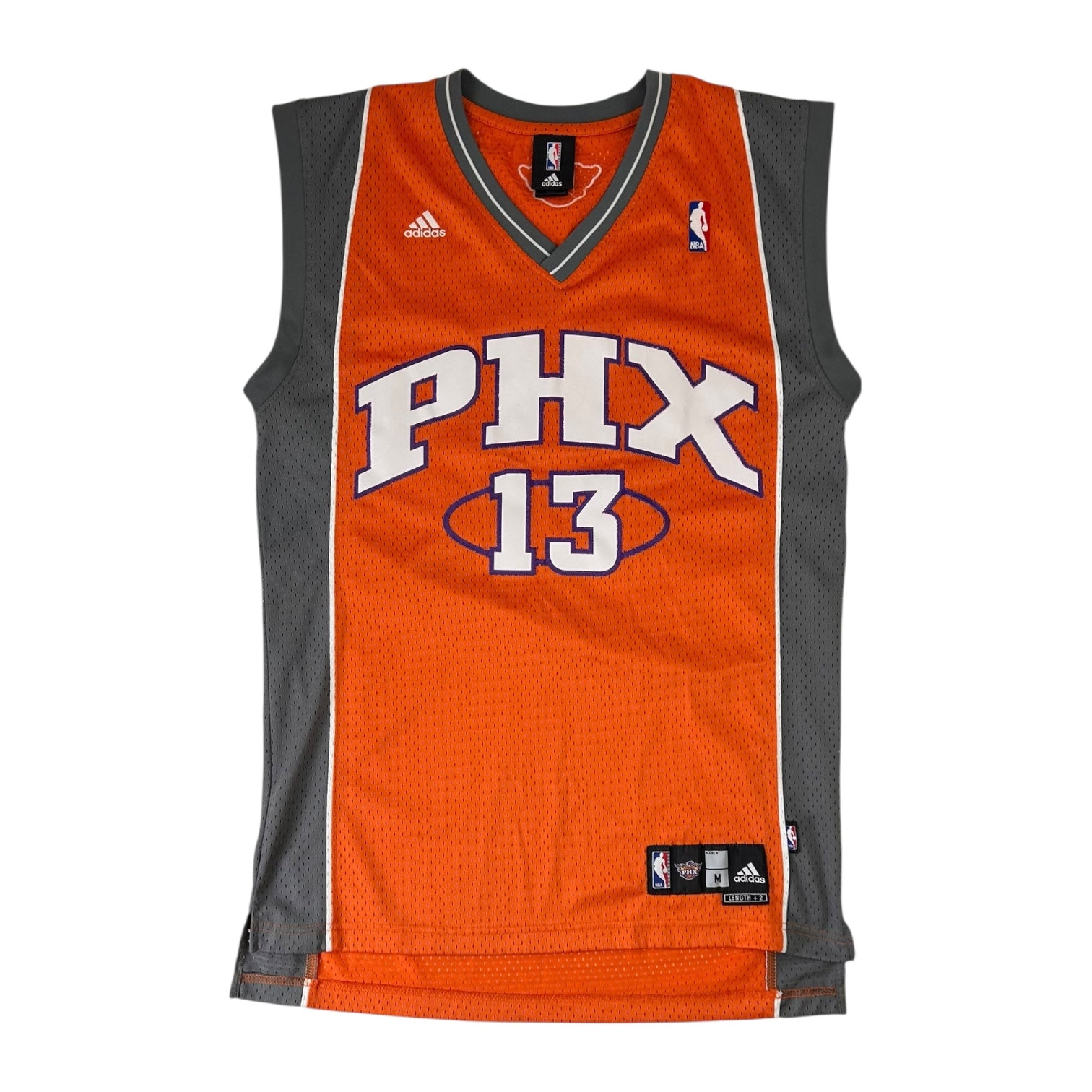 Vintage Adidas Steve Nash Phoenix Suns Jersey Orange