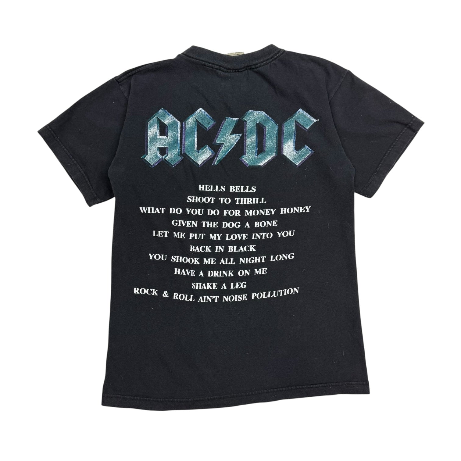 2001 AC/DC Back In Black Tee Black