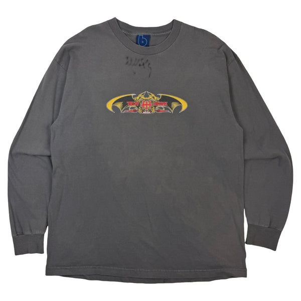 Vintage Y2K Birdhouse Skateboards Tony Hawk L/S Shirt Grey