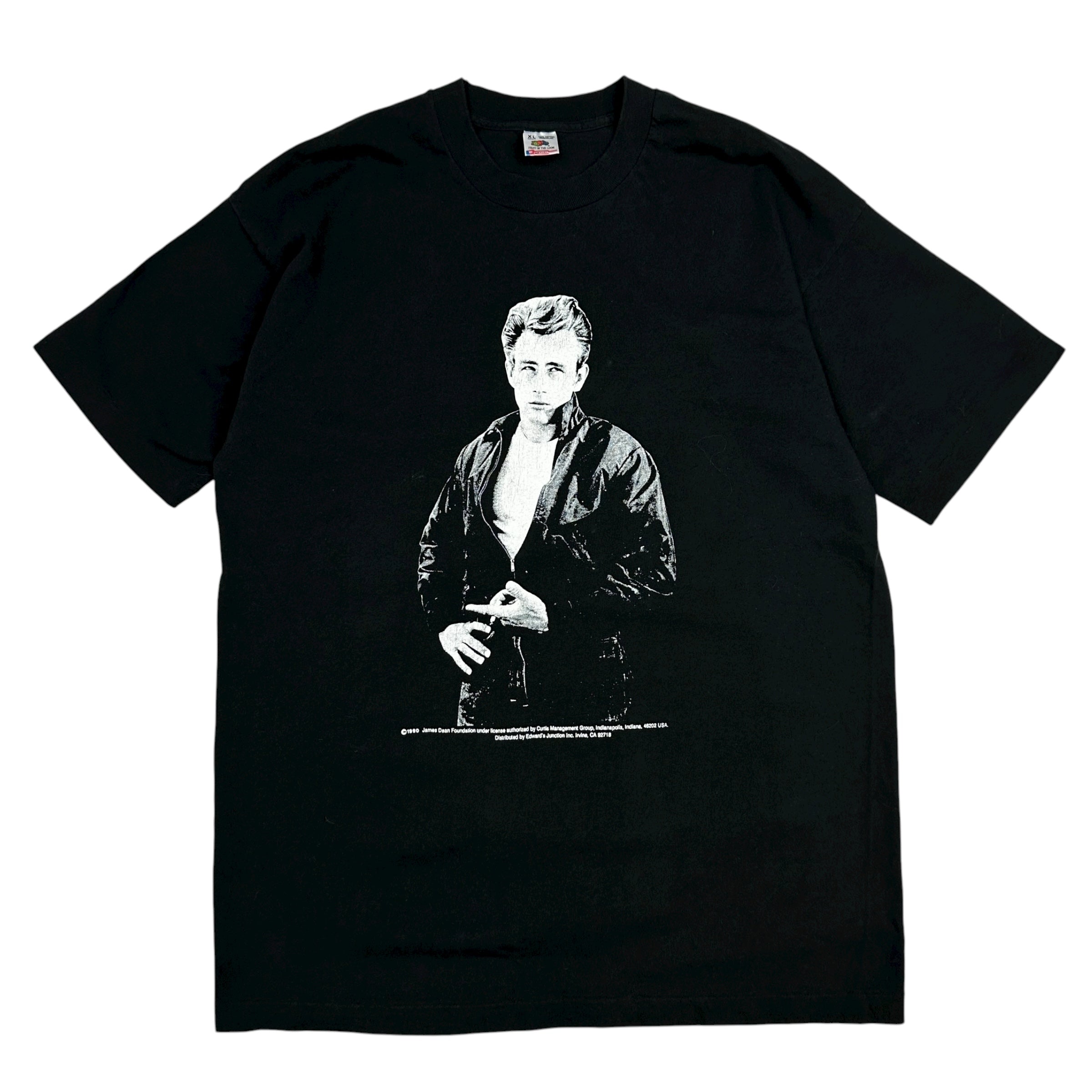 1990 James Dean Photo Tee Black