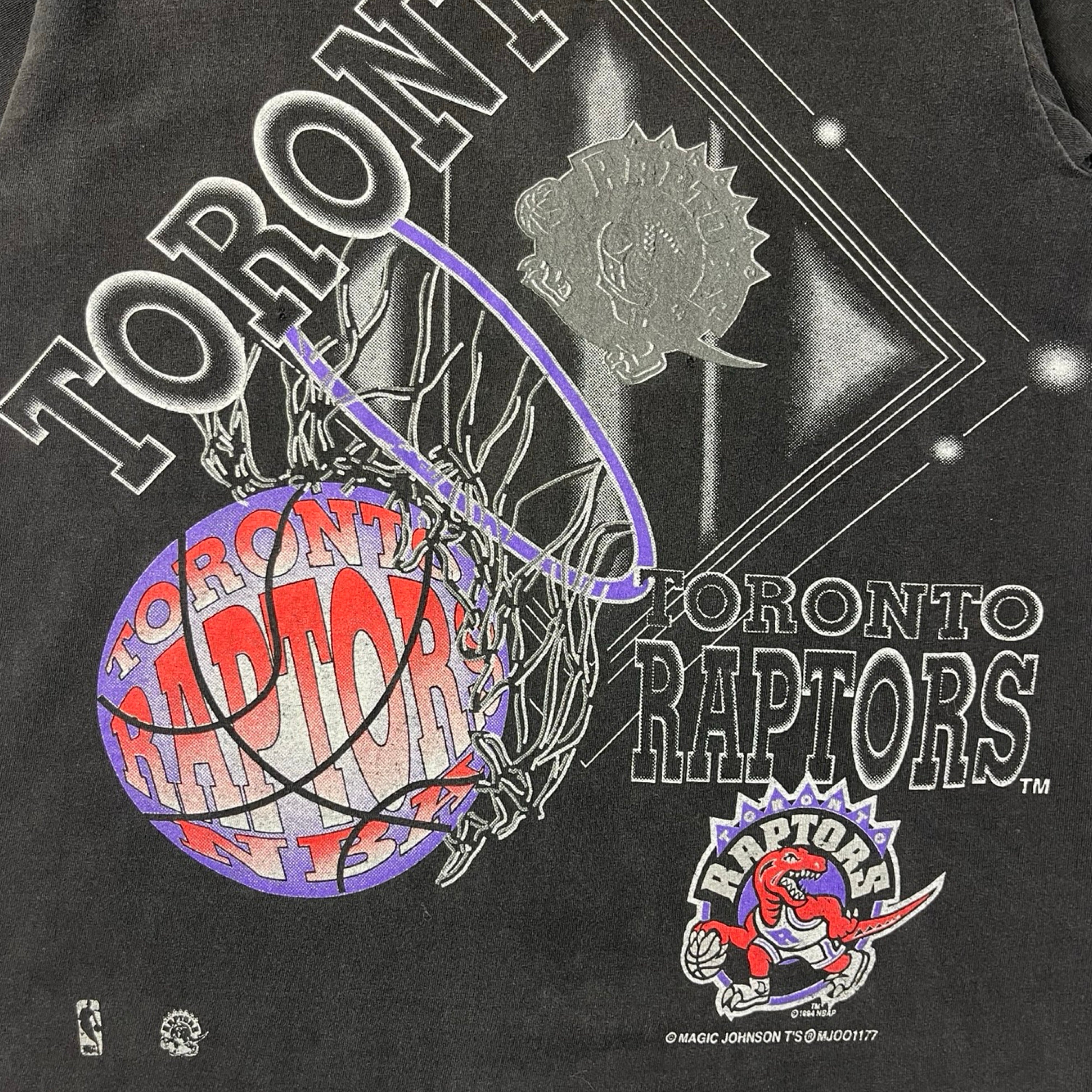 Vintage Toronto Raptors Magic Johnson T-Shirt
