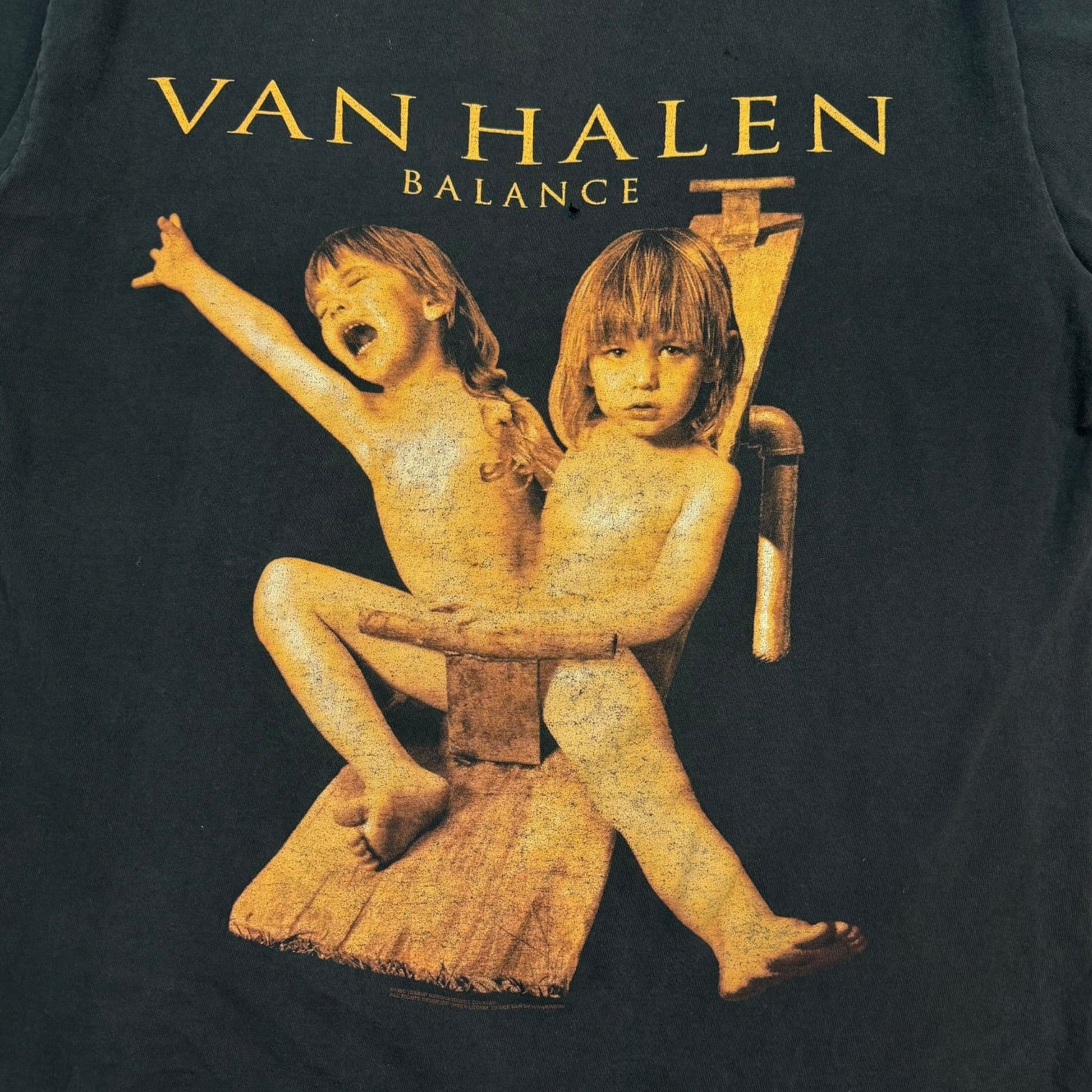 1995 Van Halen Balance Tour Tee Black