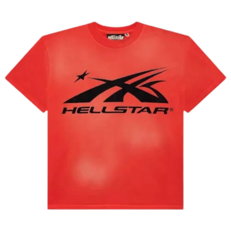 Hellstar Sports Core Logo Gel T-Shirt Red/Black