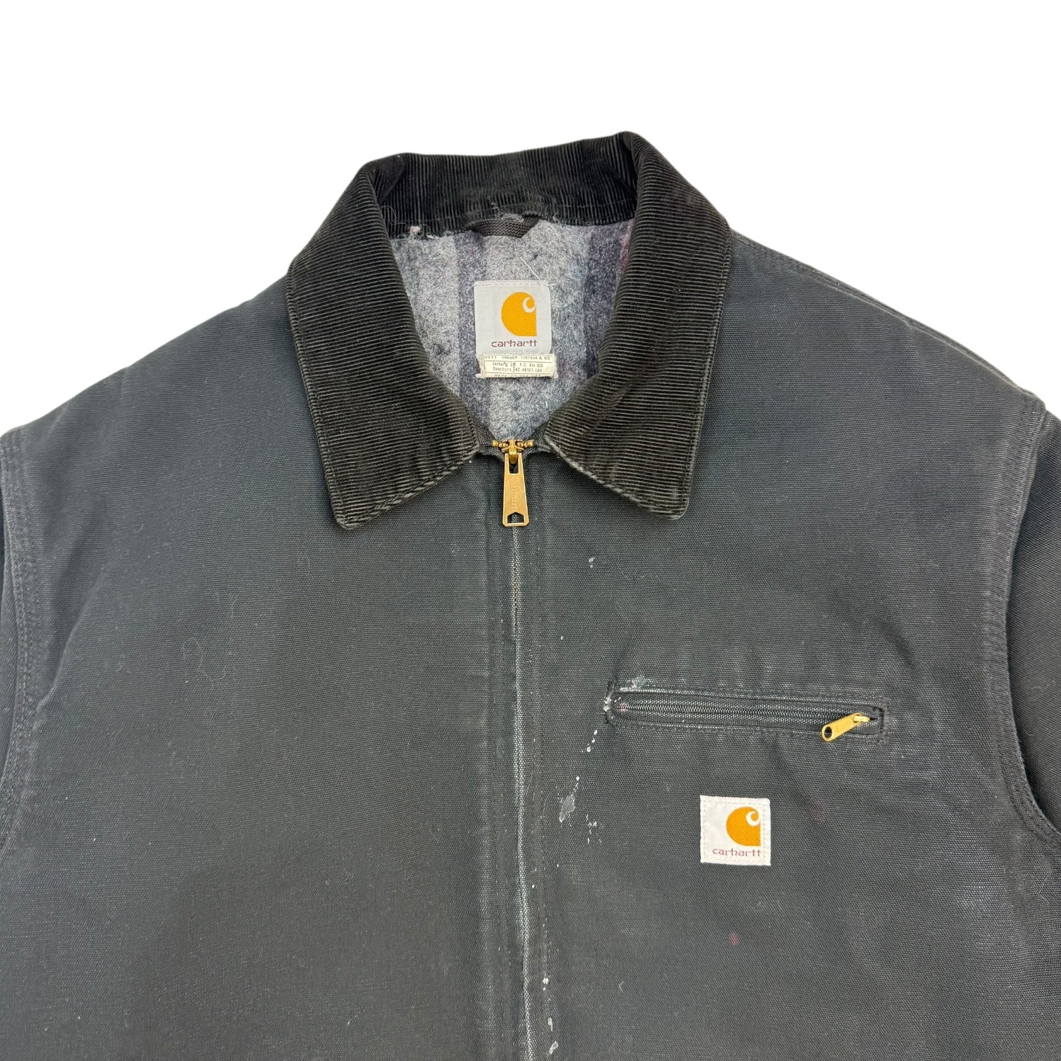 Vintage Carhartt Detroit Jacket Black