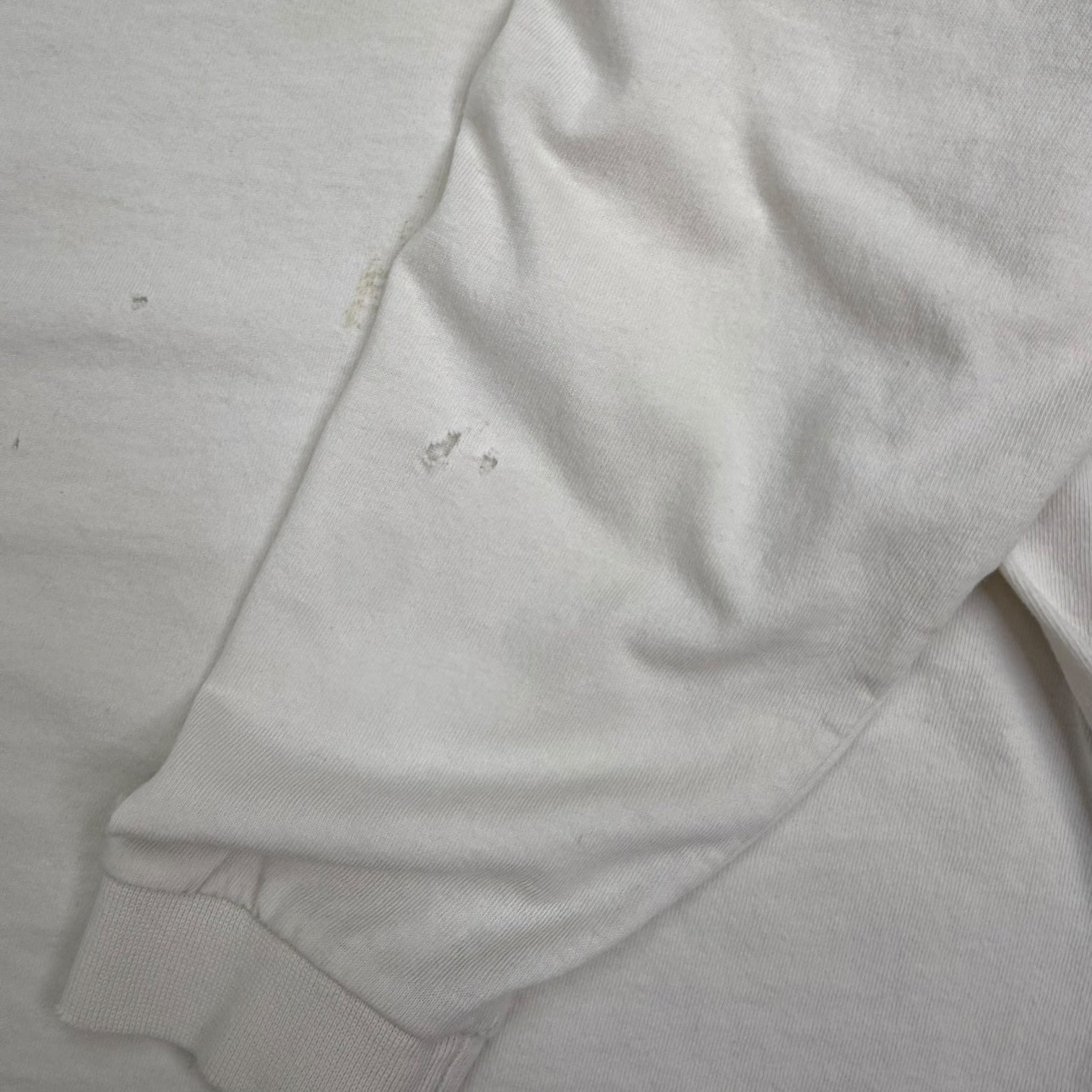 Vintage Nike Centre Swoosh L/S Tee White