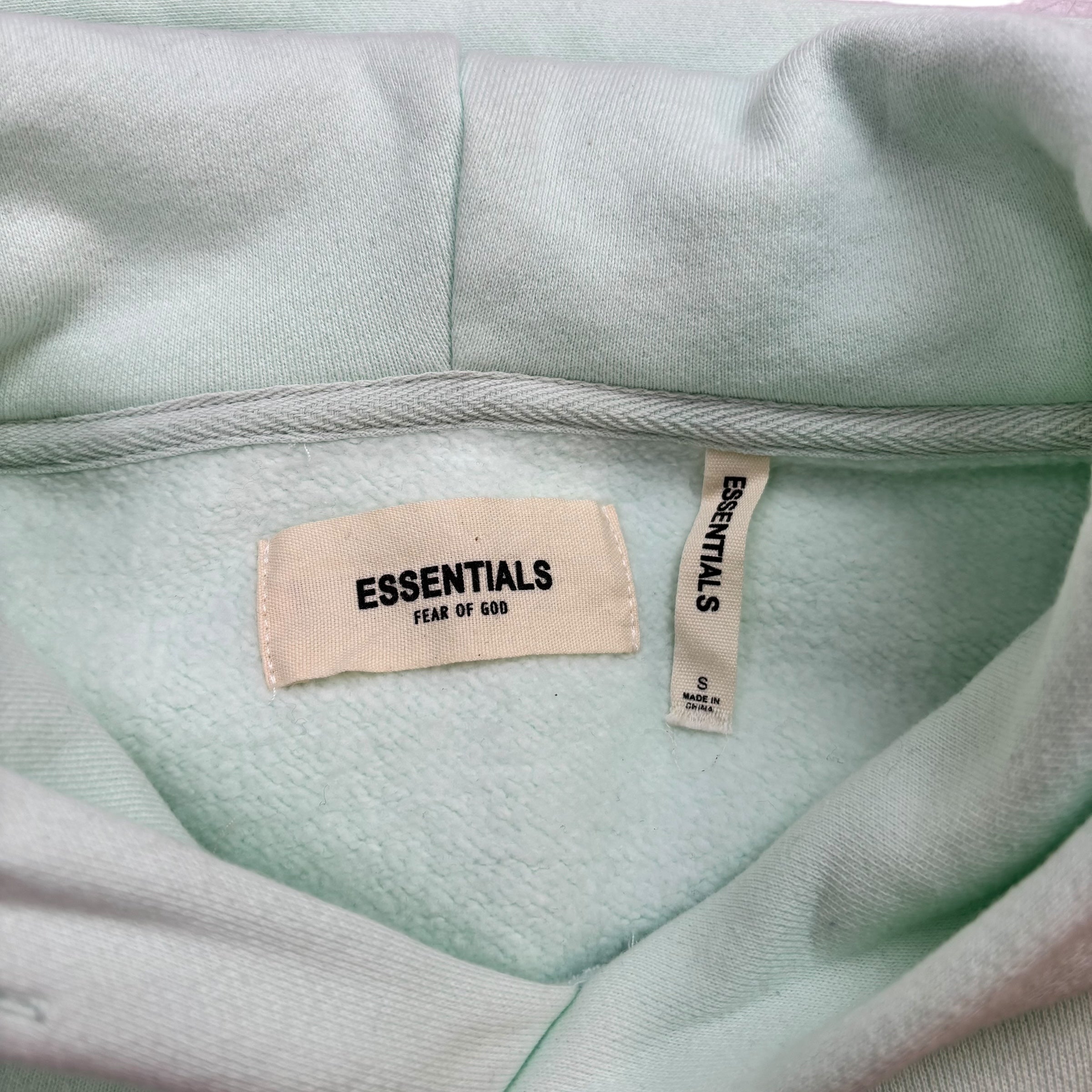 Fear Of God Essentials Hoodie Mint Green