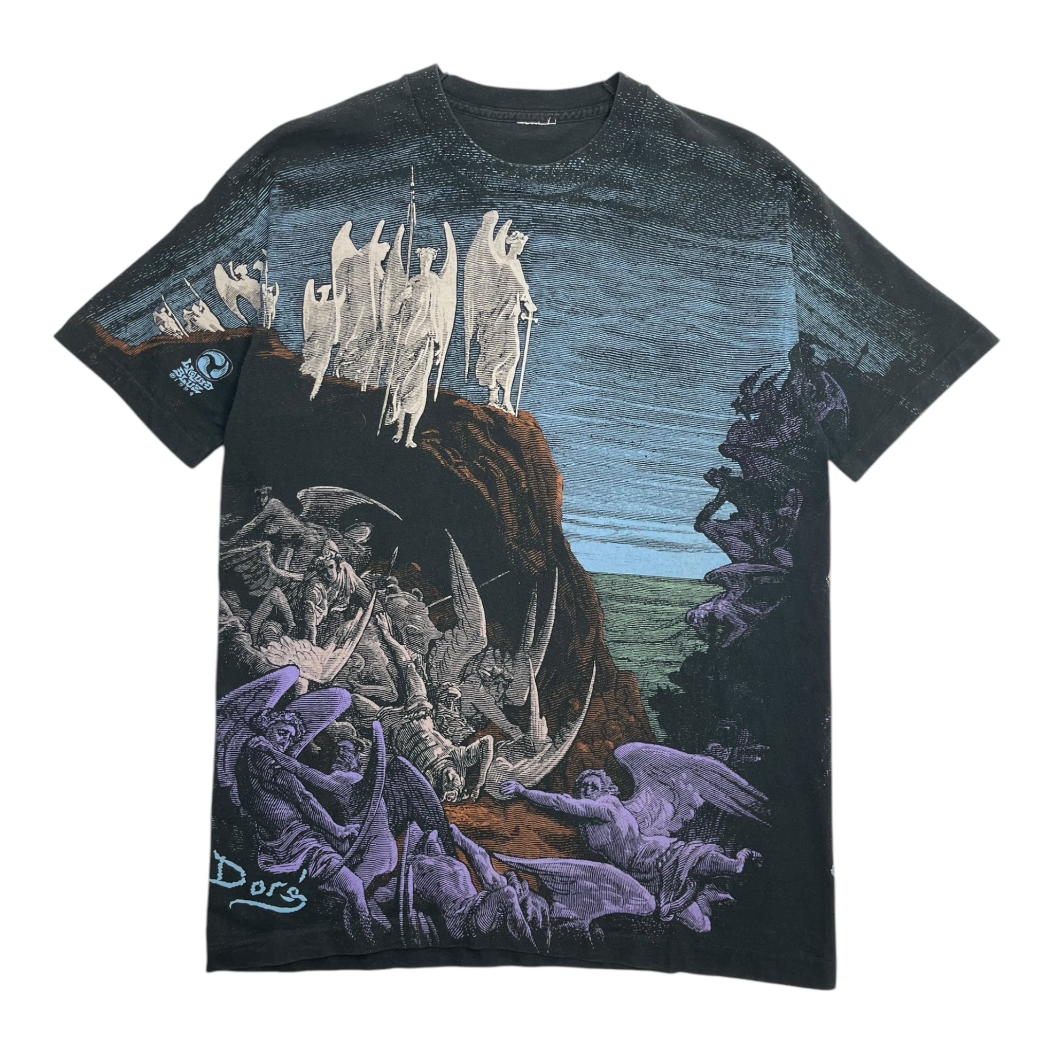 1994 Gustav Dore “Angels vs Demons” T-Shirt