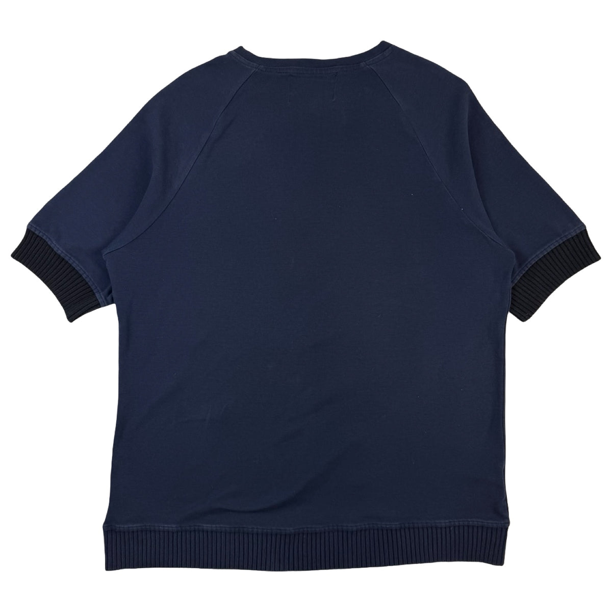 Raf Simons x Fred Perry Oversized Rib Cuff T-Shirt Navy