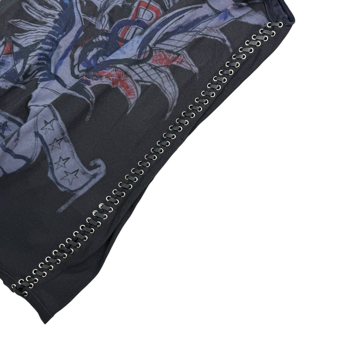 (W) Balmain S/S 2011 Collection Tank Top Black