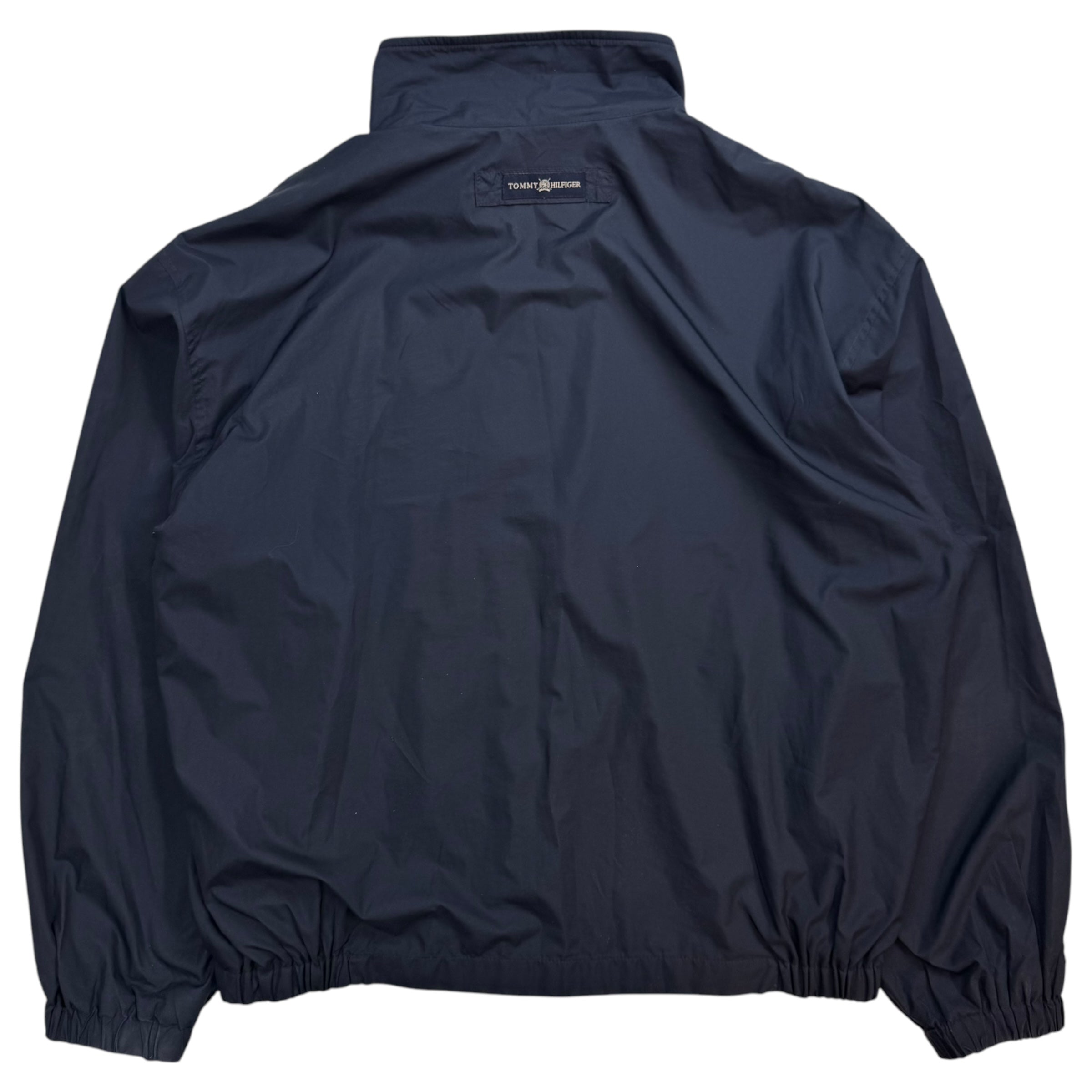 Vintage Tommy Hilfiger Golf Windbreaker Jacket Navy Blue