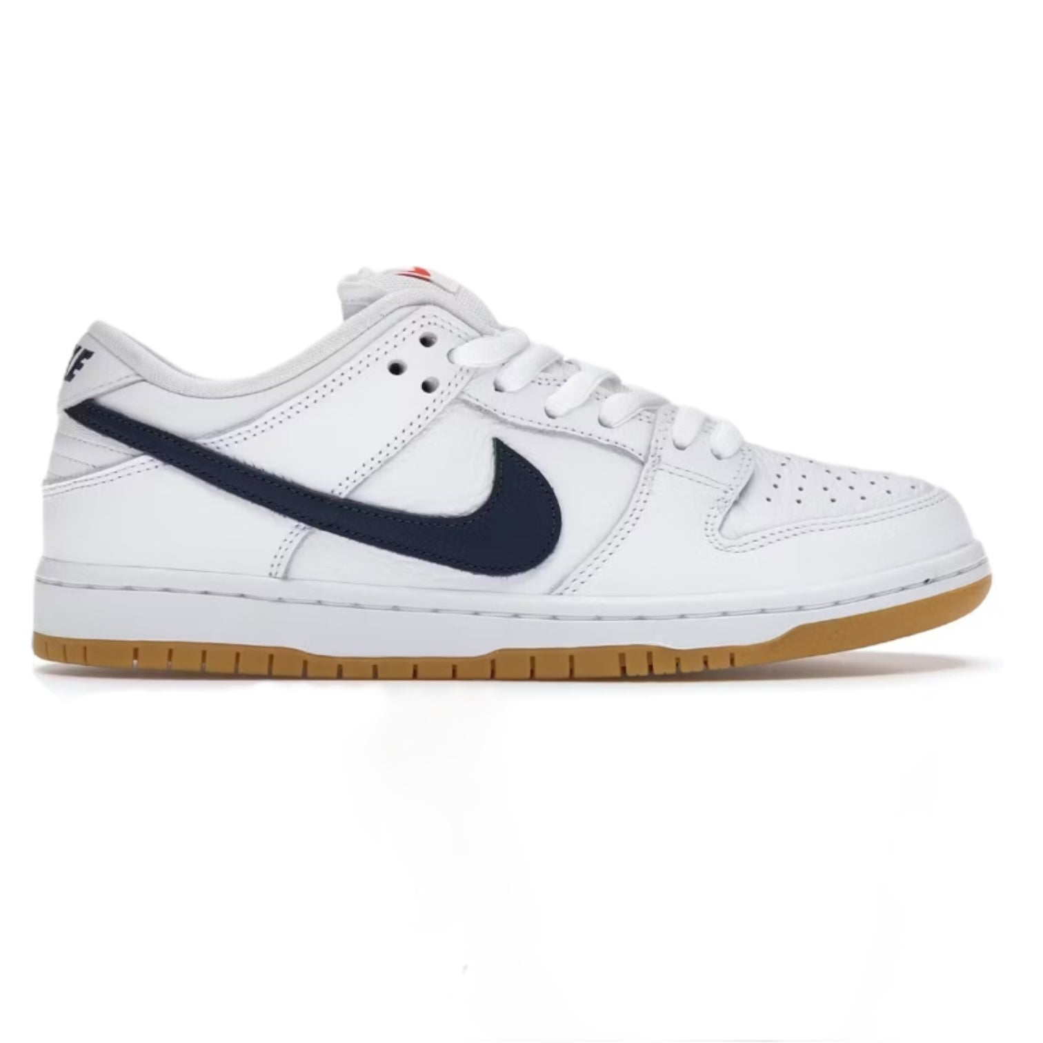 Nike SB Dunk Low Orange Label White Navy