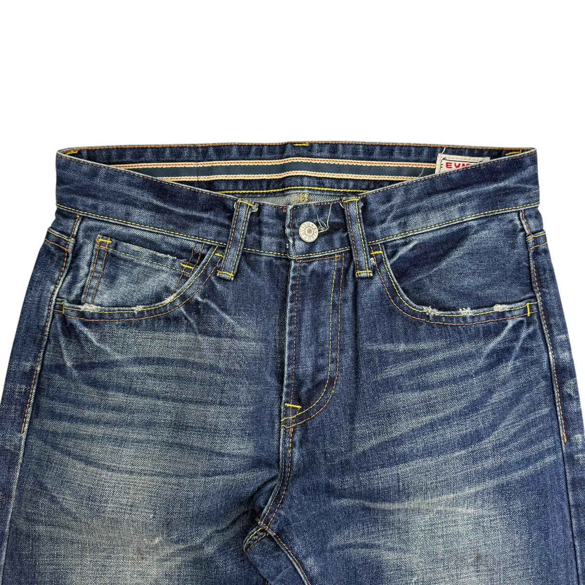 Vintage Evisu Daicock Denim Pants Dark Indigo