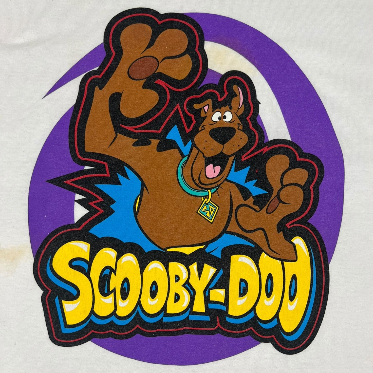 Vintage Scooby-Doo Graphic T-Shirt White