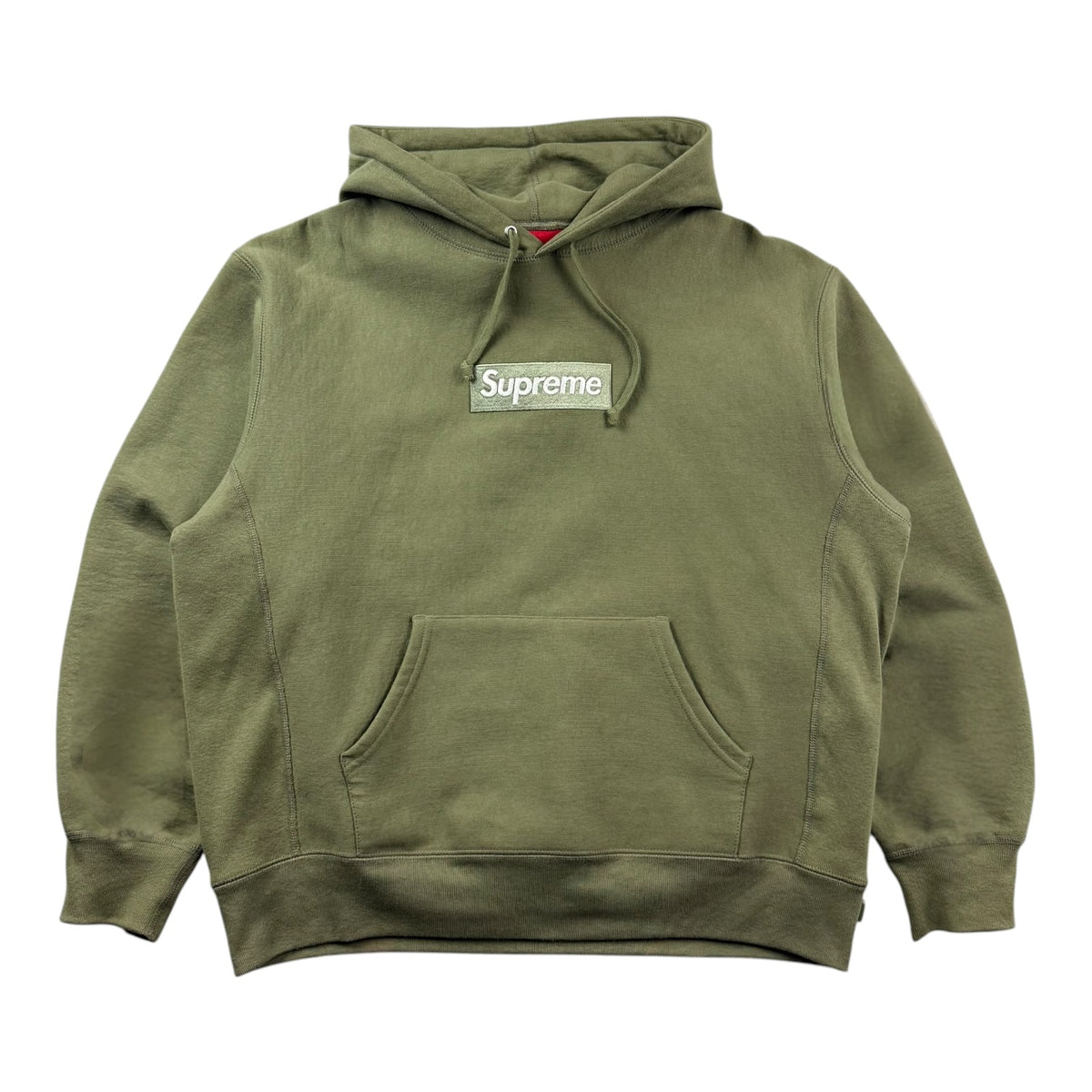 Supreme Box Logo Hoodie Sage