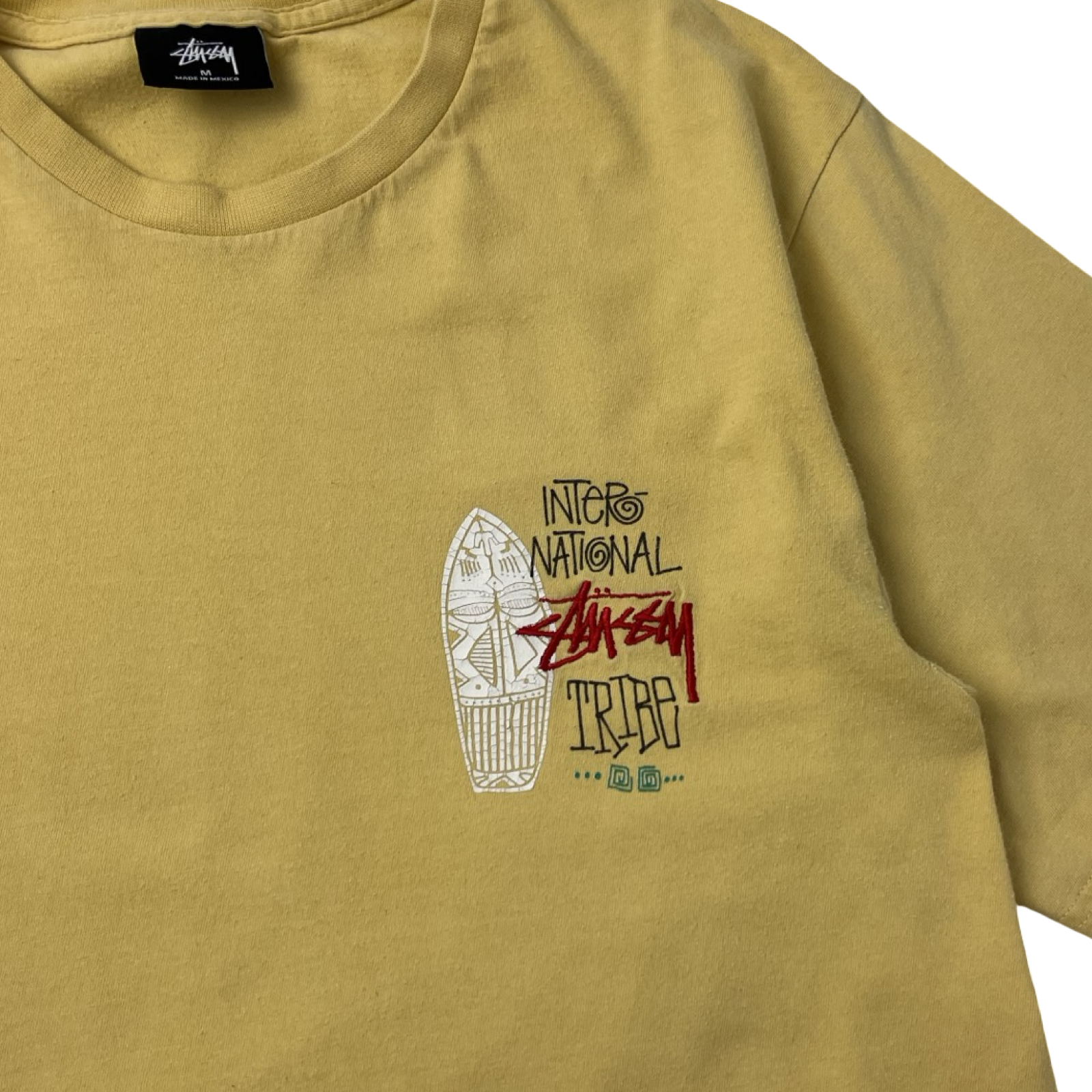 Stussy International Tribe T-Shirt Yellow