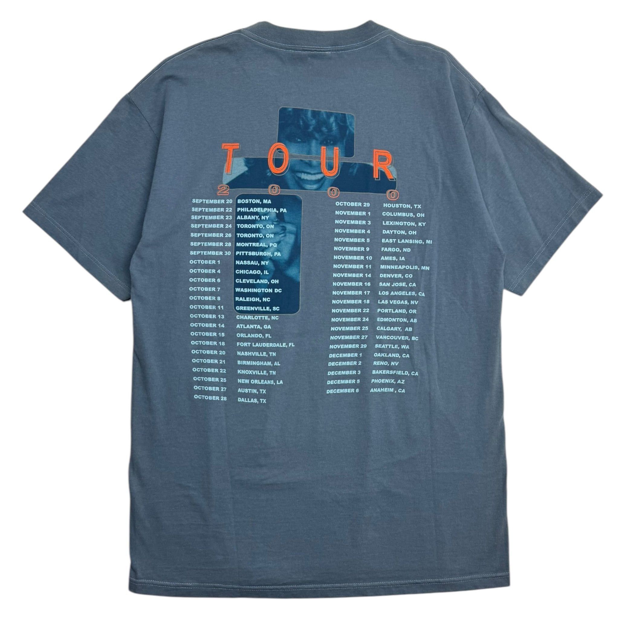 2000 Tina Turner Twenty Four Seven Tour T-Shirt