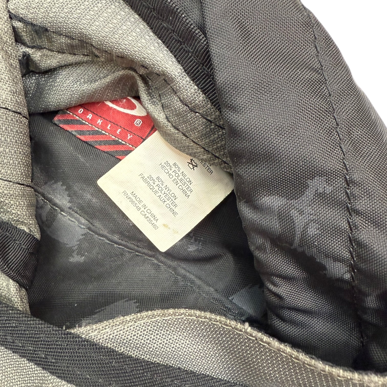 Vintage Oakley Tactical Backpack Grey/Black