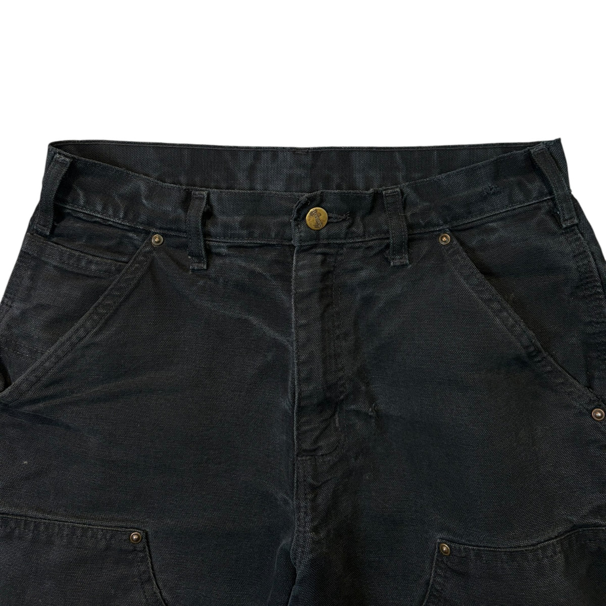 Carhartt B01 Firm Duck Double-Front Work Pants Black