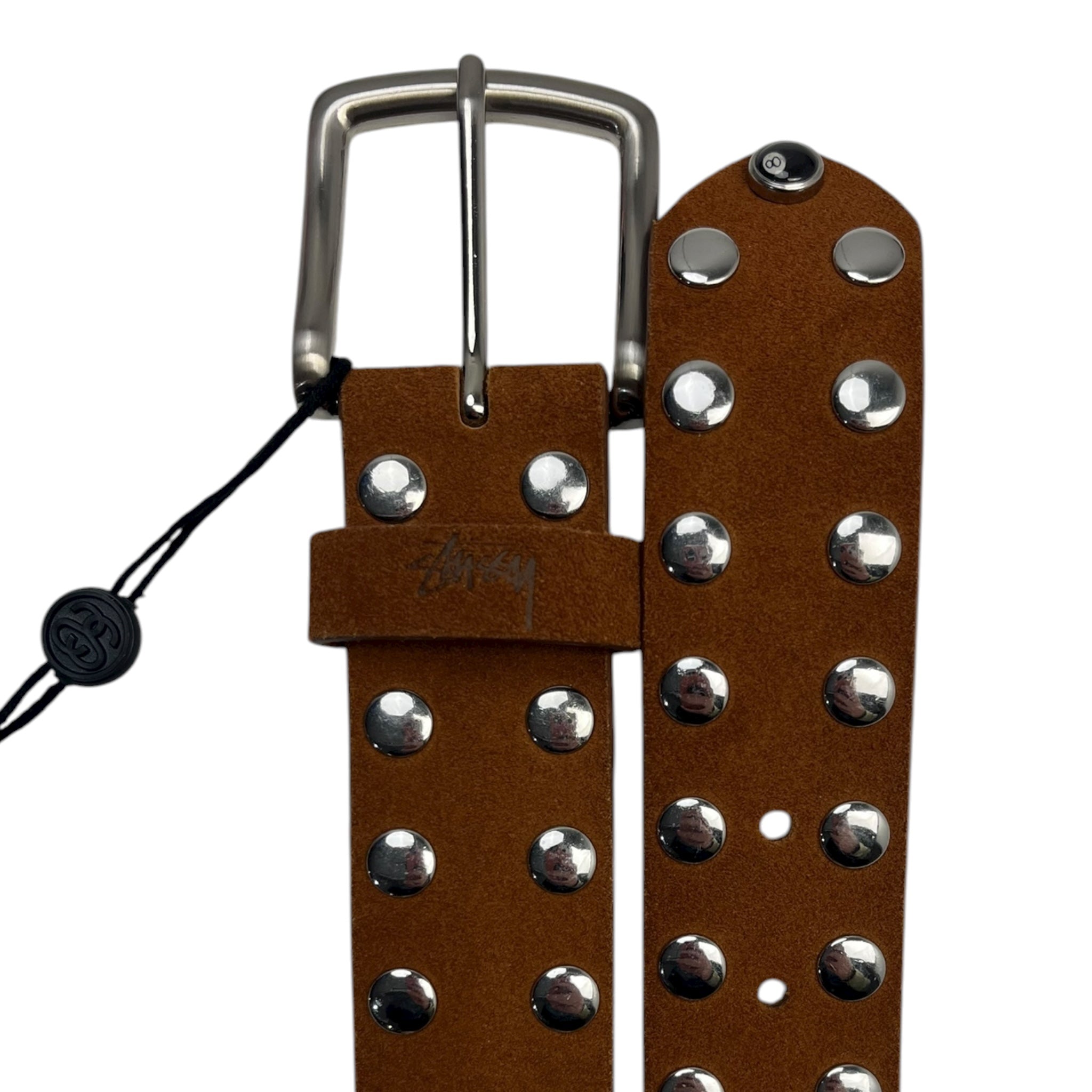 Stussy 8 Ball Studded Belt