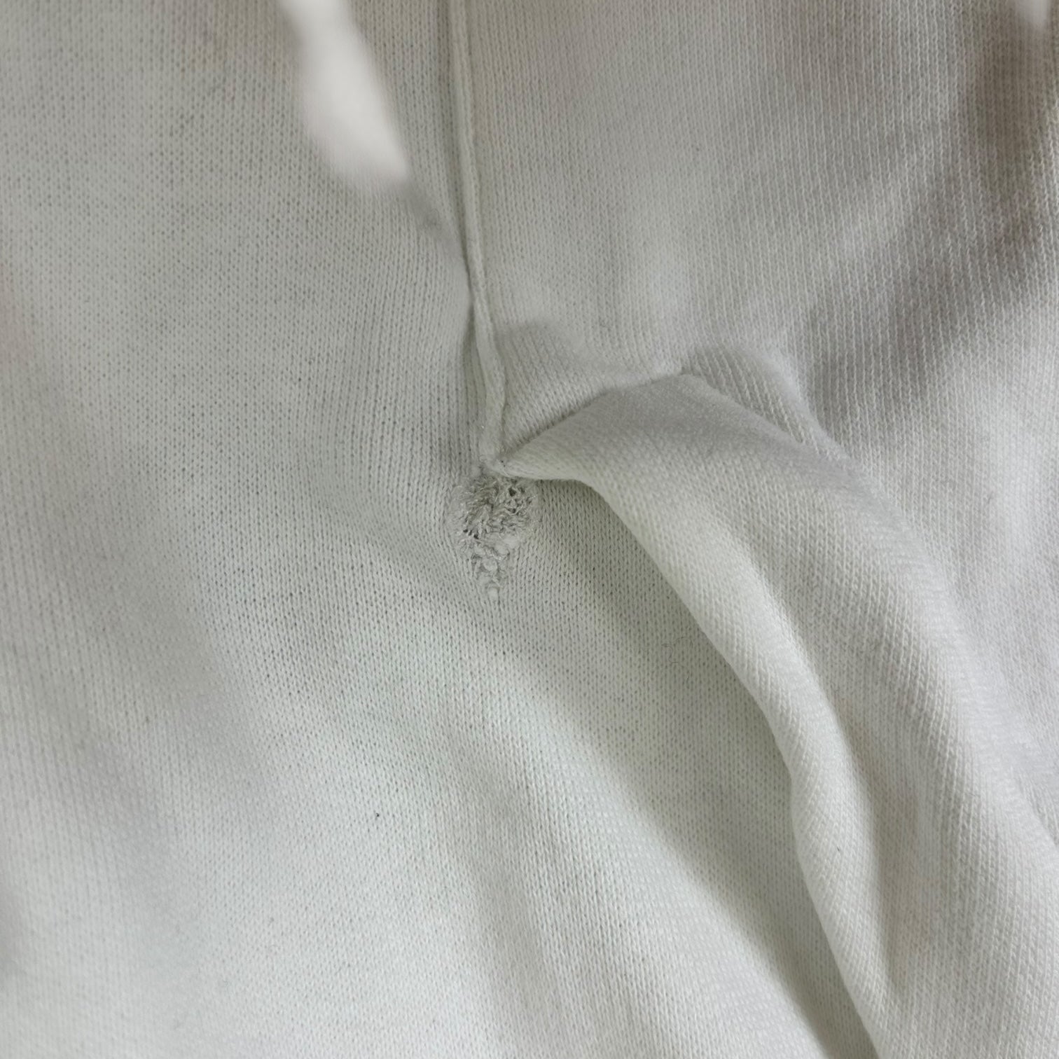 Acne Studios Fennis Evil Face Hoodie White