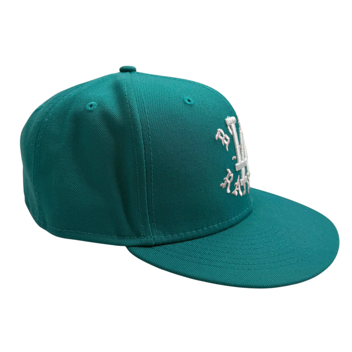 Born X Raised x Los Angeles Dodgers New Era 59FIFTY Fitted Hat Teal