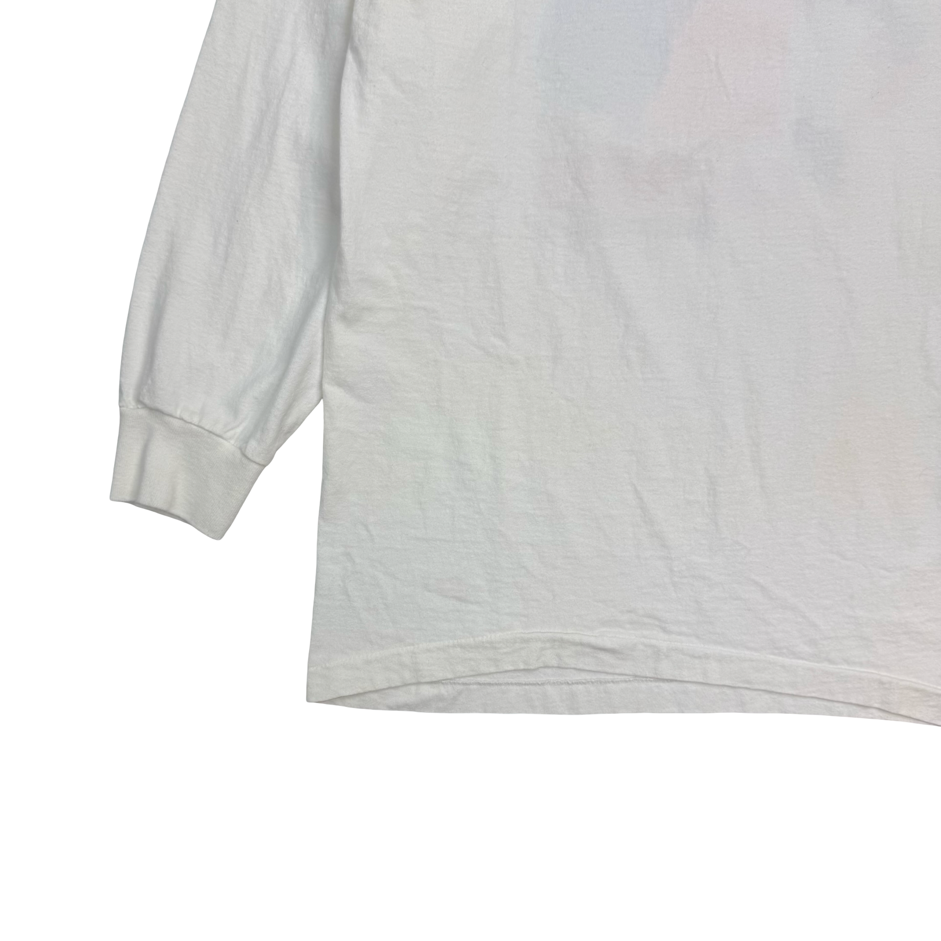 Vintage Calienté Soccer Gear L/S Tee White