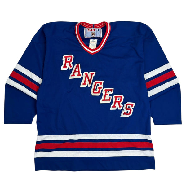 Vintage New York Rangers CCM Jersey Blue