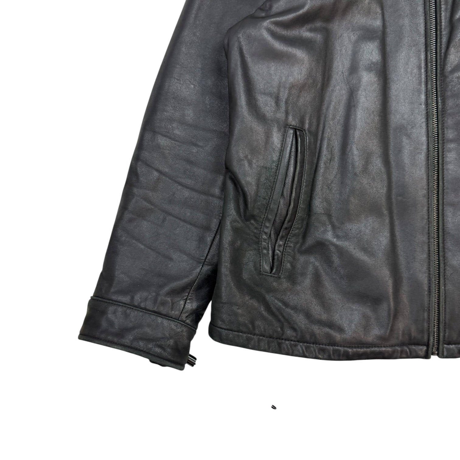Vintage Wilsons Leather Jacket Black