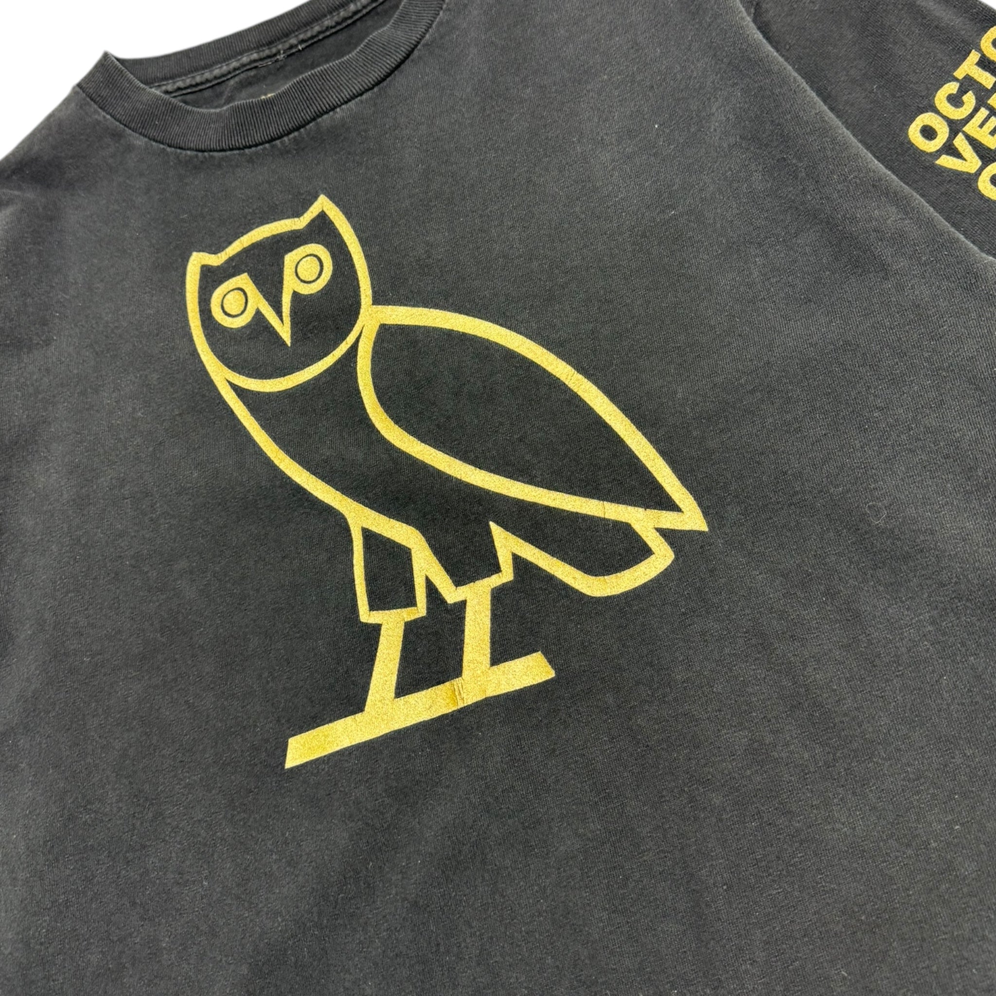 OVO Big Owl Long Sleeve T-Shirt Black