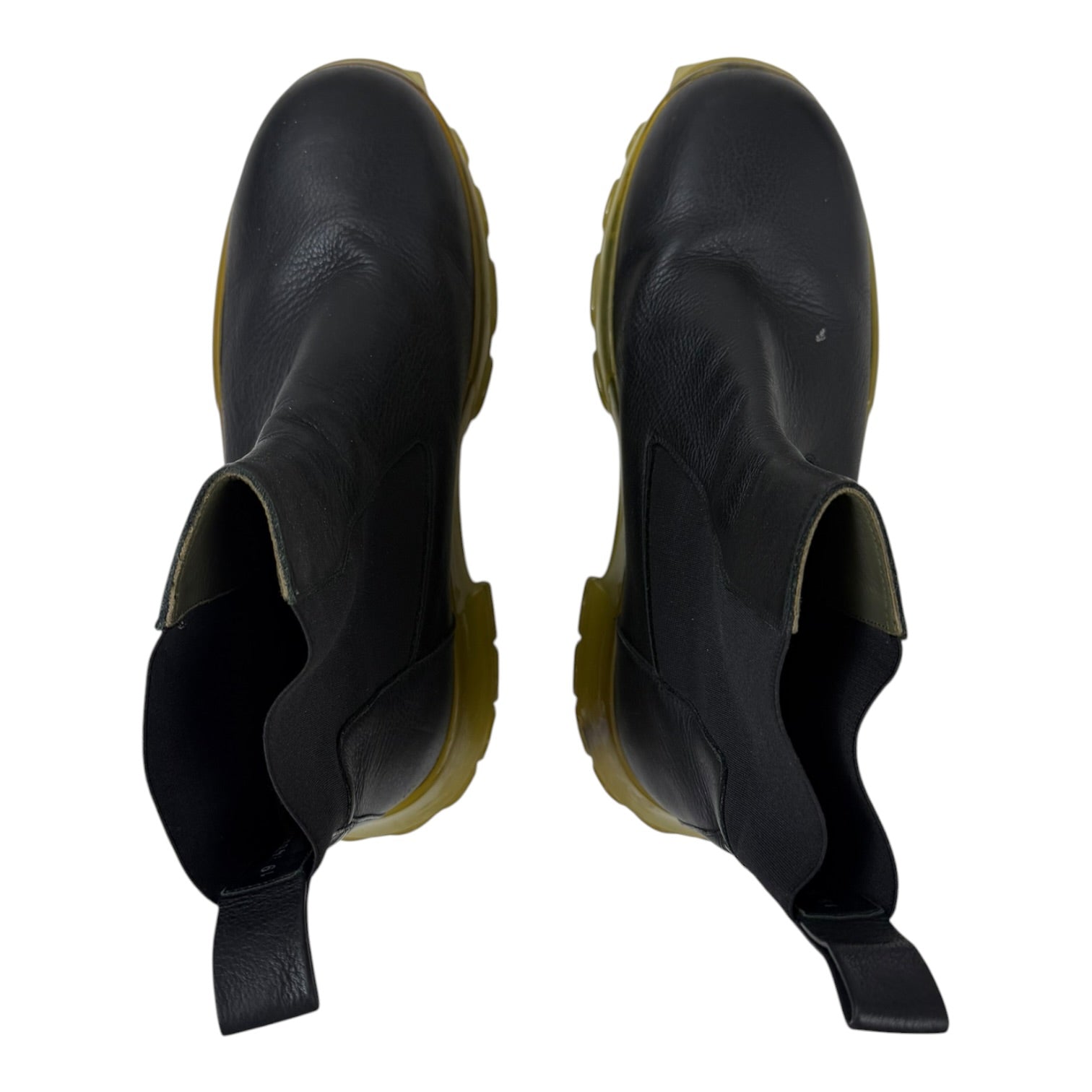 Rick Owens Bozo Tractor Beetle Chelsea Boots Black (Used)