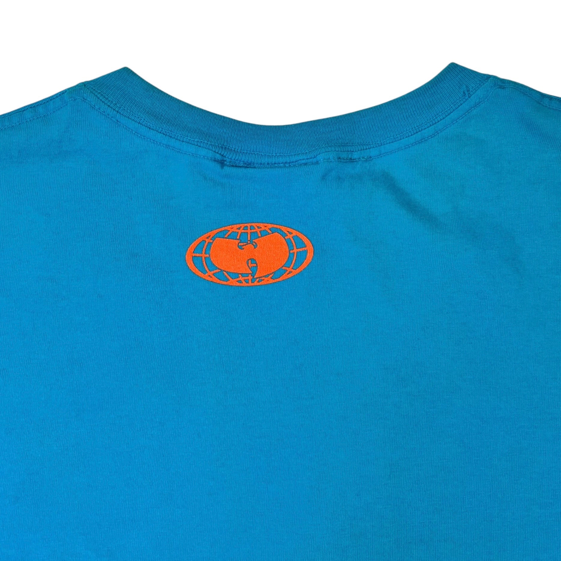 Vintage Wu Wear "Worldwide Tiki" T-Shirt Blue