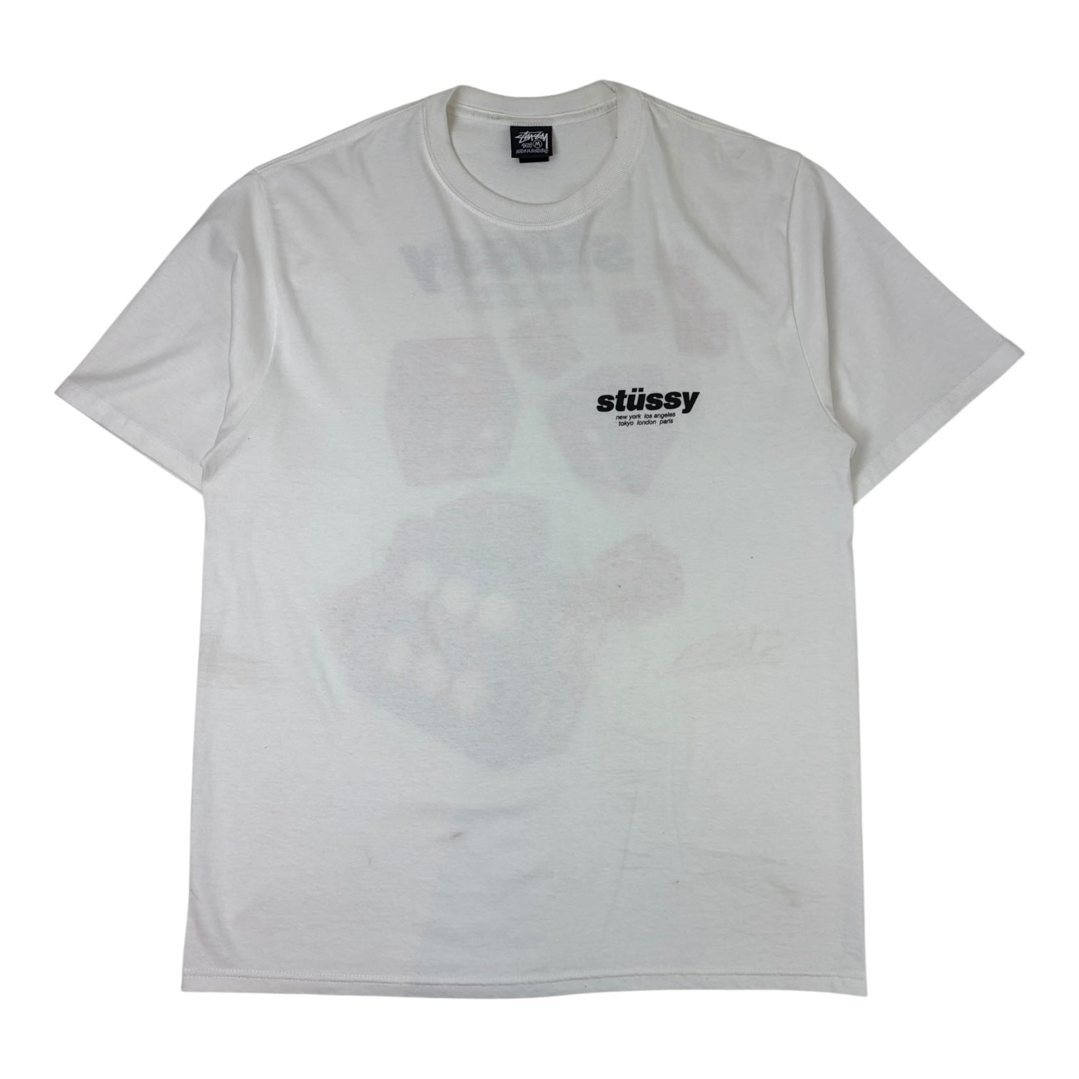 Stussy Rollers T-Shirt White