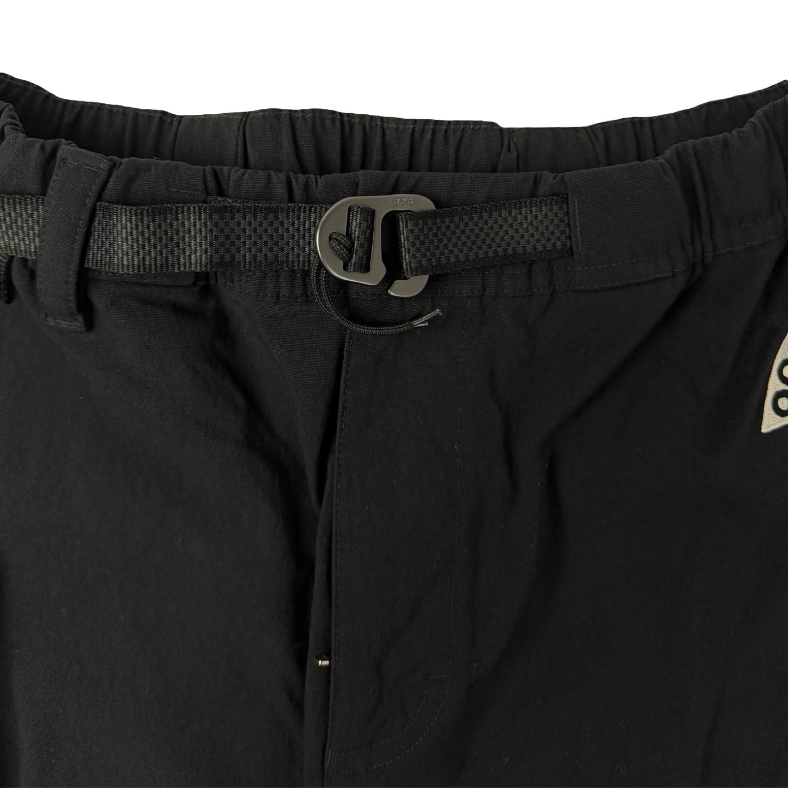 Nike ACG Embroidered Logo Cargo Shorts Black