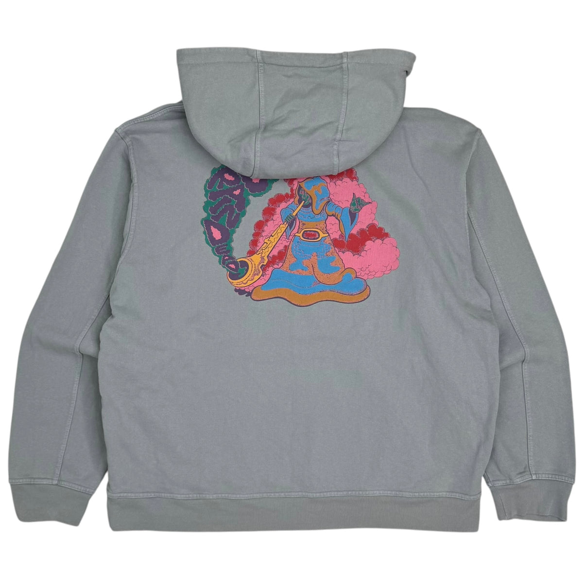 Brain Dead Will Sweeney Wizard Hoodie Grey