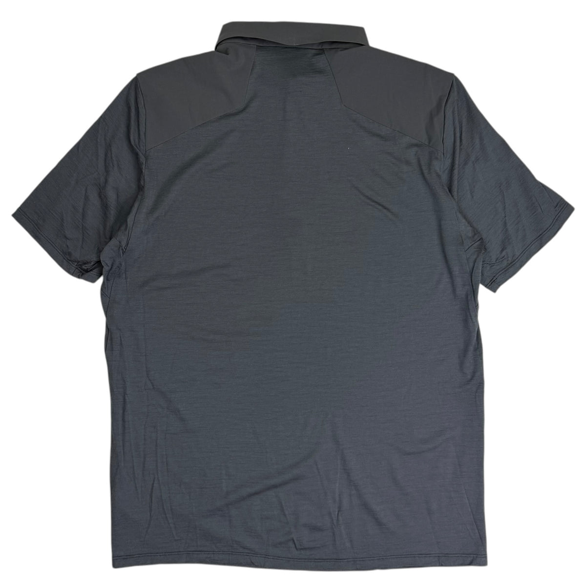 Arcteryx Veilance Frame Short Sleeve Polo Grey