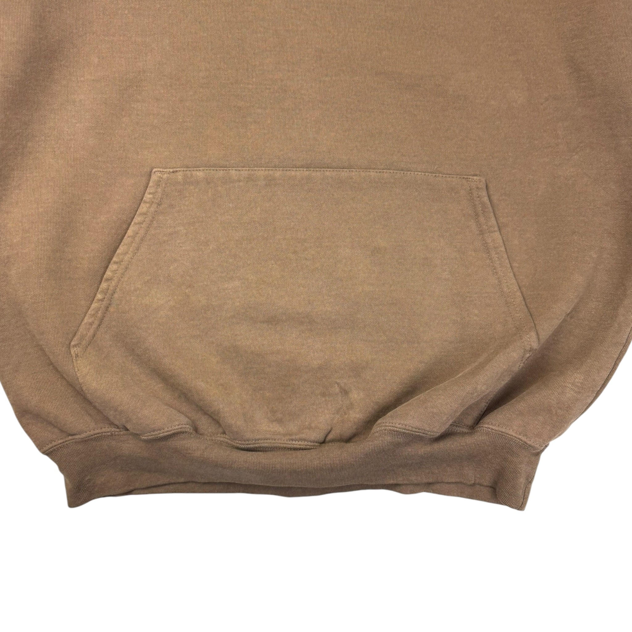 Vintage Carhartt Embroidered Spellout Hoodie Light Brown