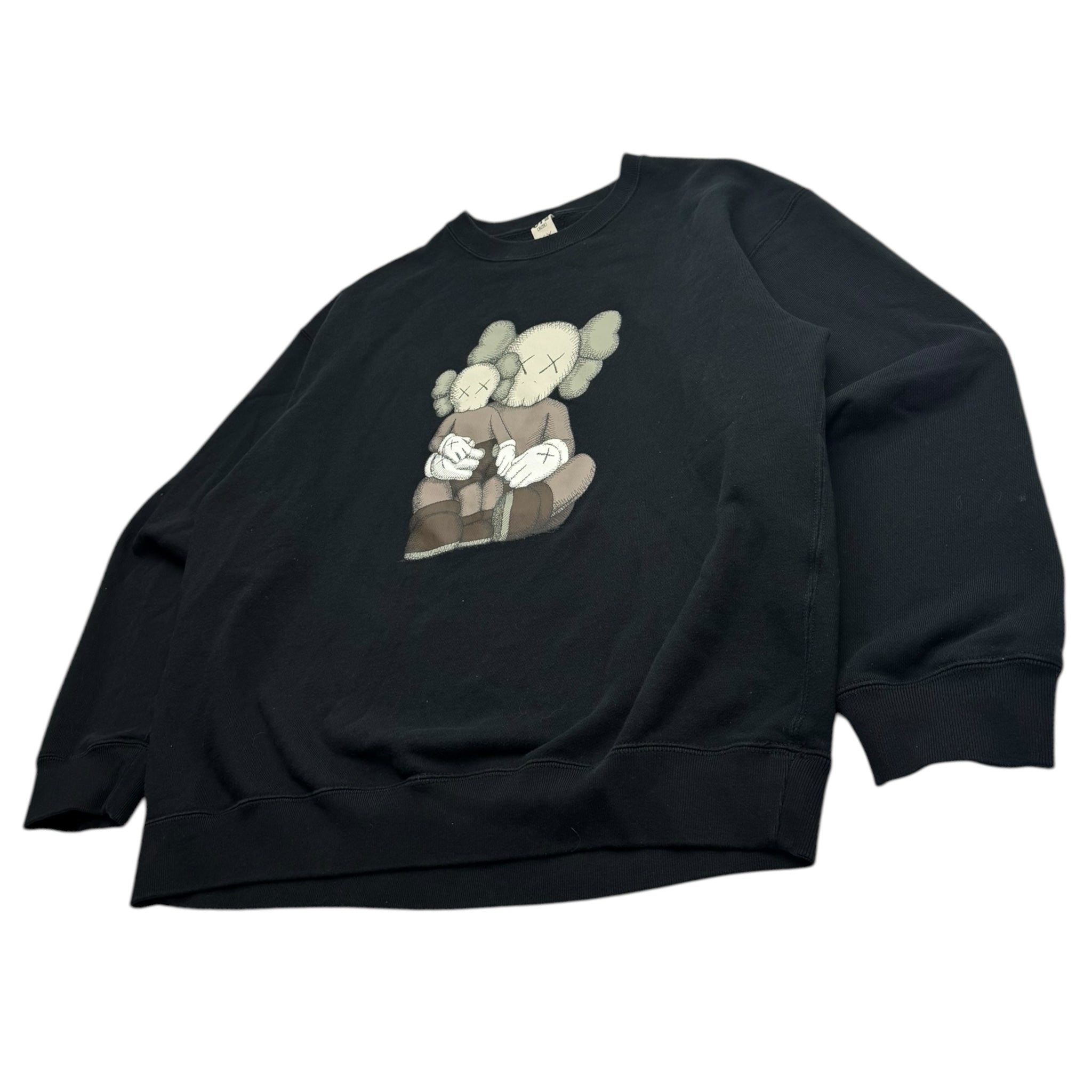 Kaws x Uniqlo Companion Sweater Black