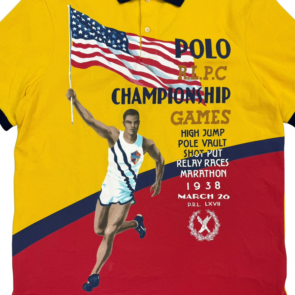 Polo Ralph Lauren RLPC Championship Games Polo Yellow