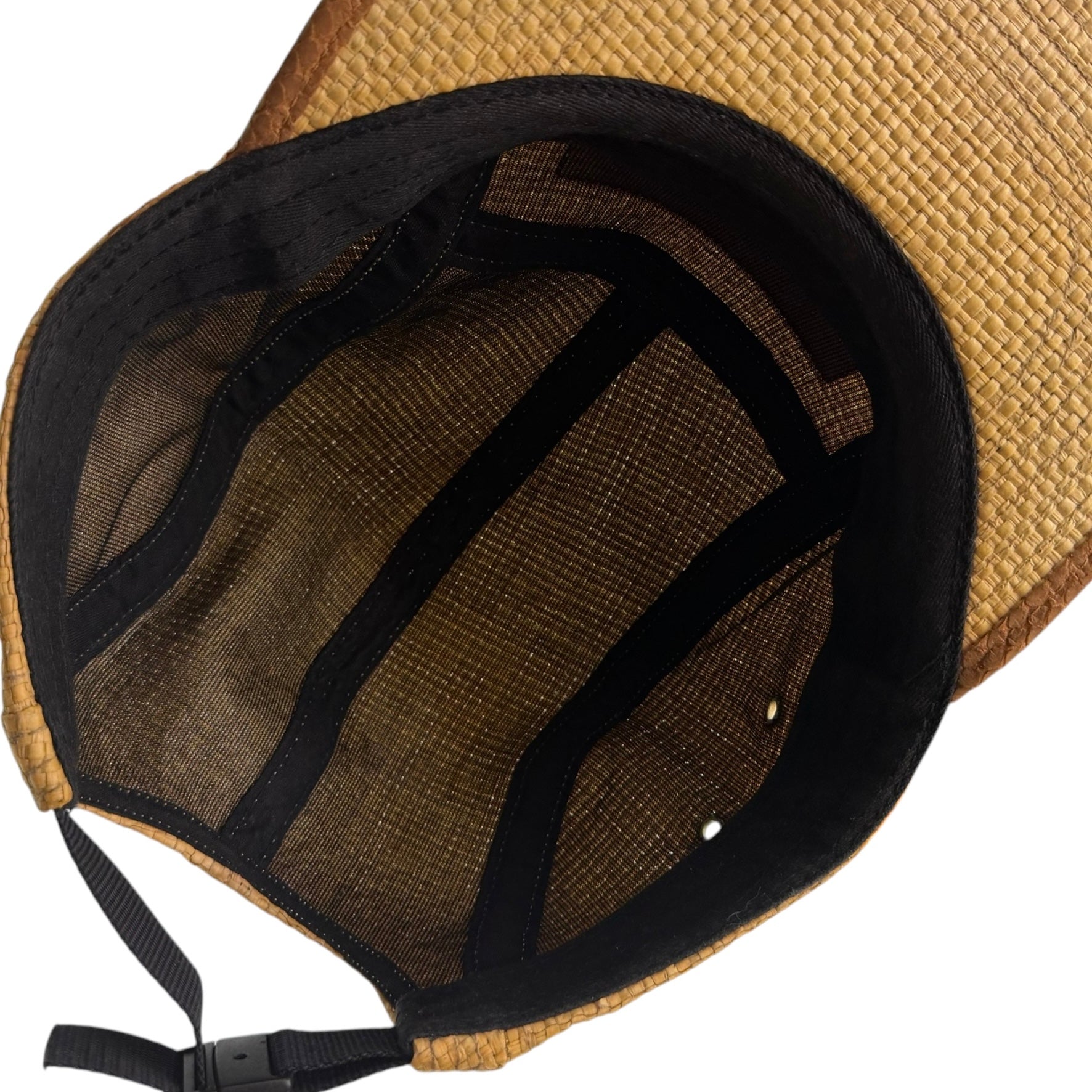 Supreme Raffia Camp Cap Beige